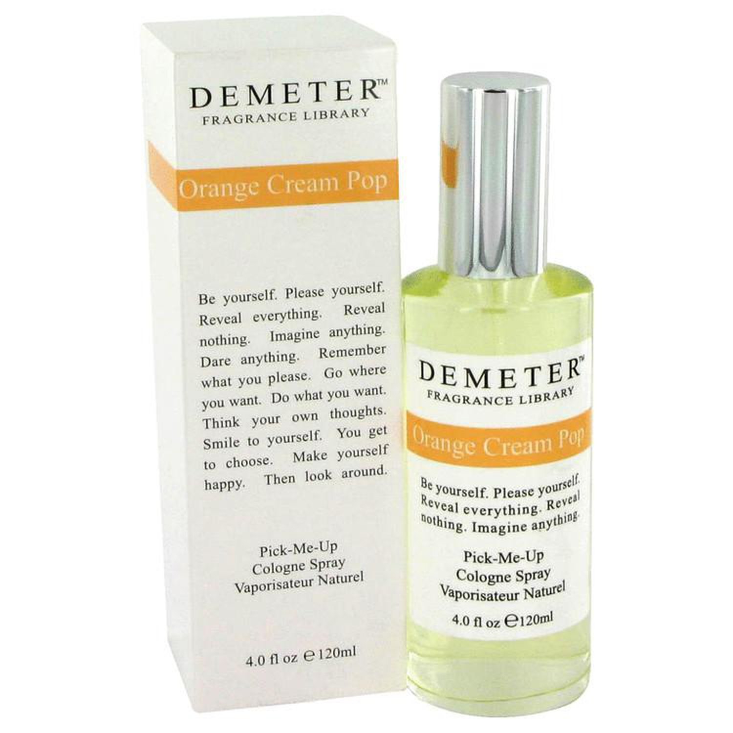 Demeter Orange Cream Pop by Demeter Cologne Spray 4 oz