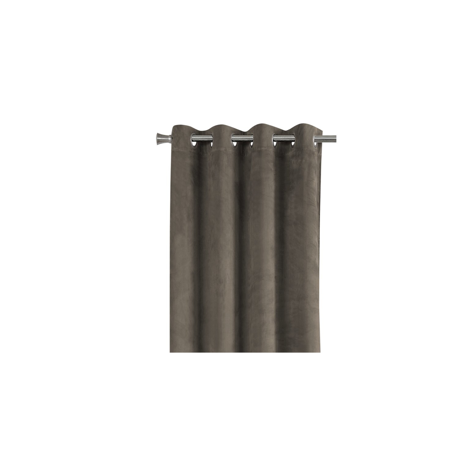 Monarch Specialties I 9827 Rideaux 2 pcs 52"L X 95"H Taupe Obscurcissant