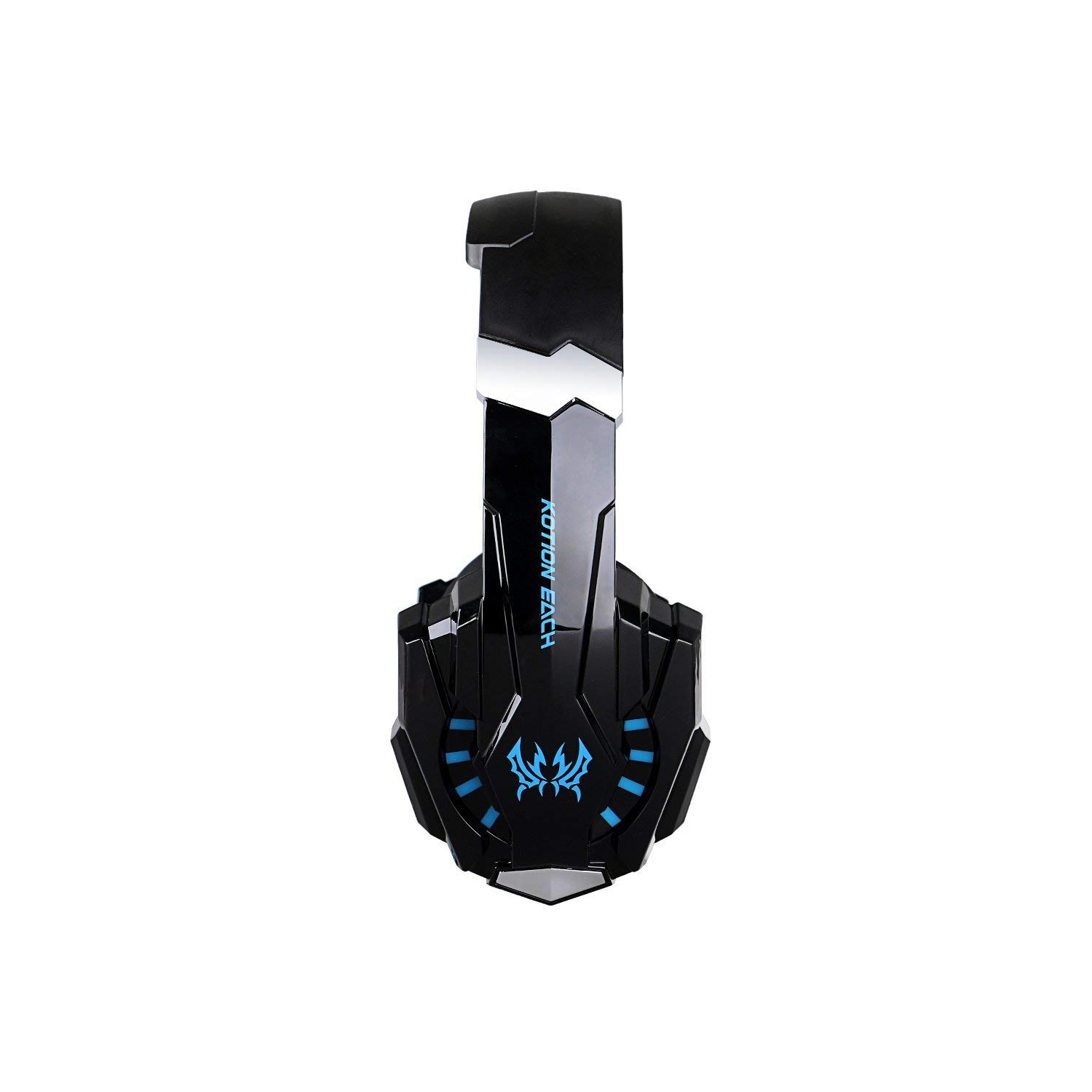 Écouteurs stéréo de 5 mm avec réduction de bruit du micro Casque de jeu pour PC, PlayStation 4, Xbox One et portable