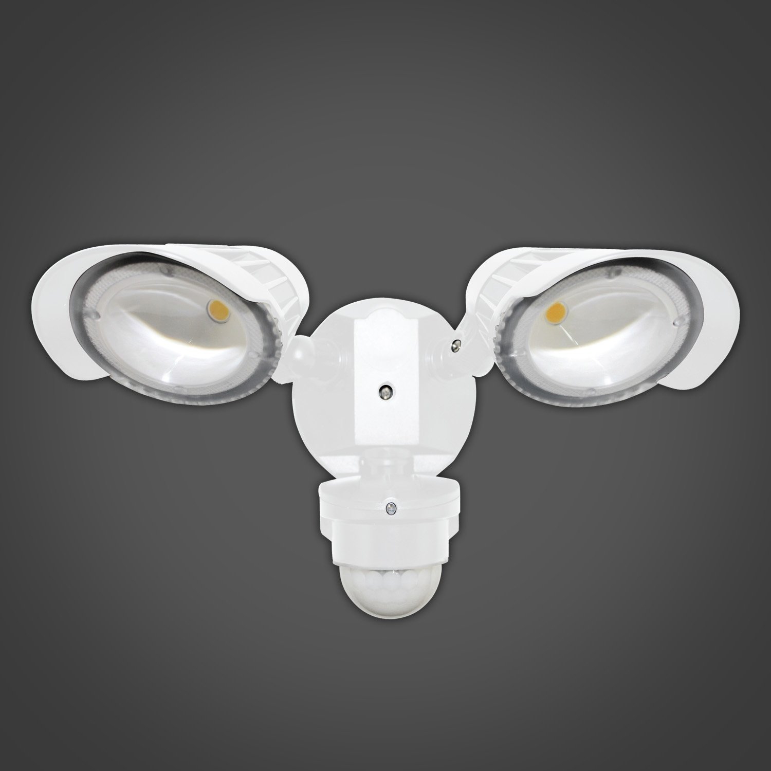 Xtricity Detecteur de Mouvement 2 tetes DEL 23w 5000k 2400l Blanc