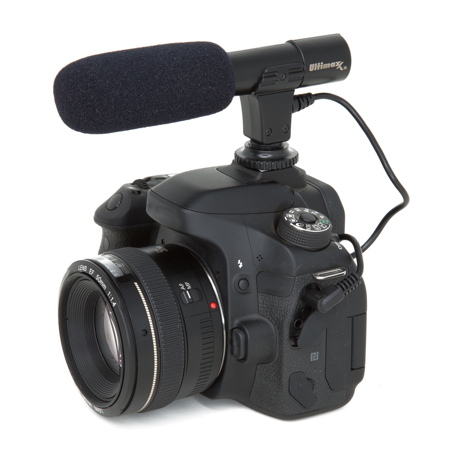 Ultimaxx VIDEO MICROPHONE W/ BRACKET