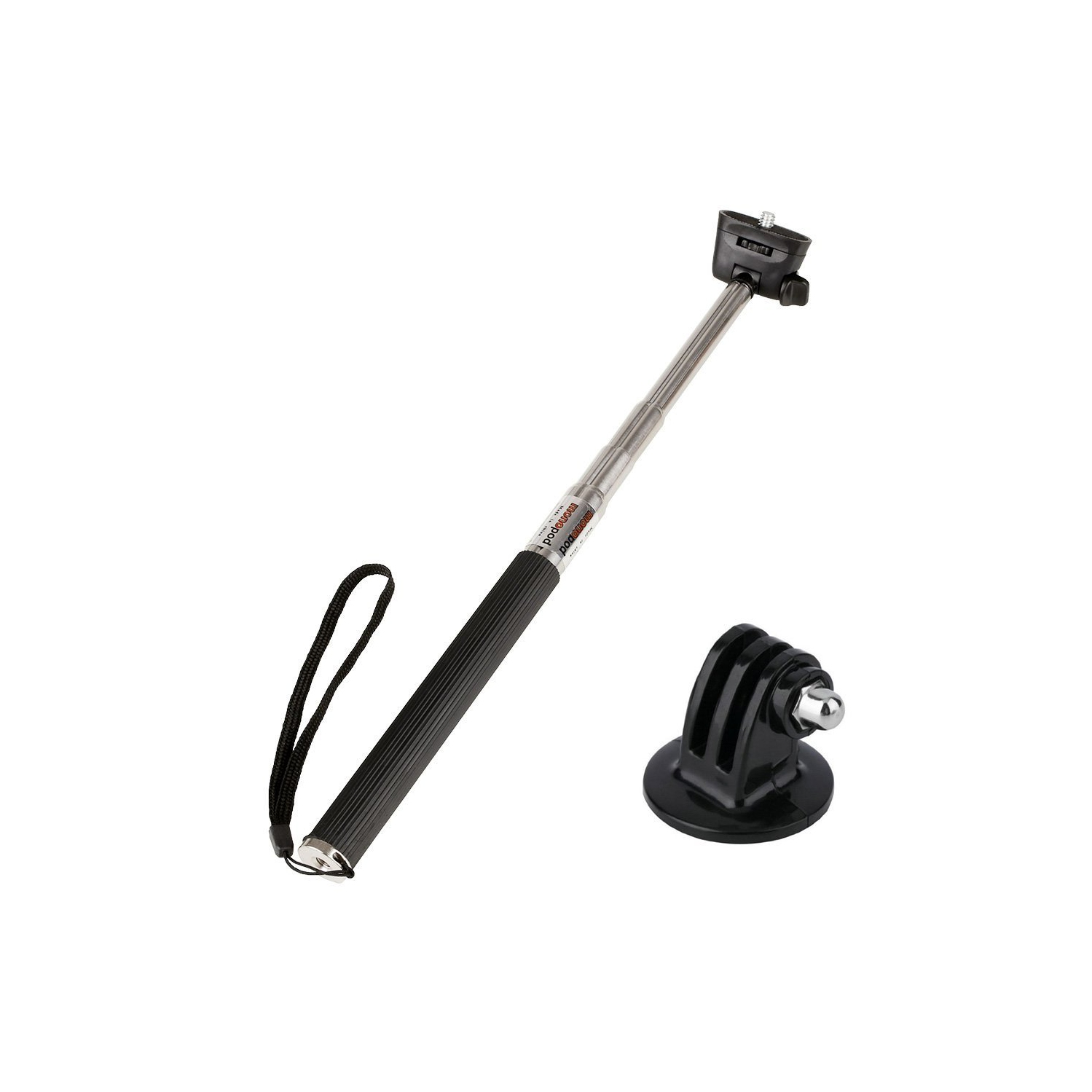 Ultimaxx Selfie Stick Monopod with Adapter For DSLR, SLR And All GoPro Cameras, Collapses to 8.6 Extend to 40 Inch
