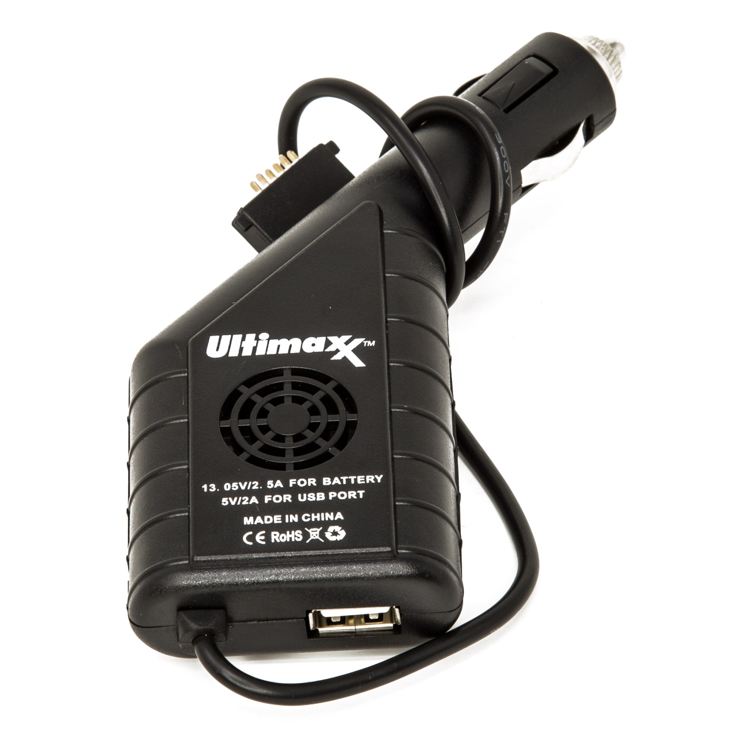 Ultimaxx DJI Spark Intelligent Battery Car Charger with Dual Output