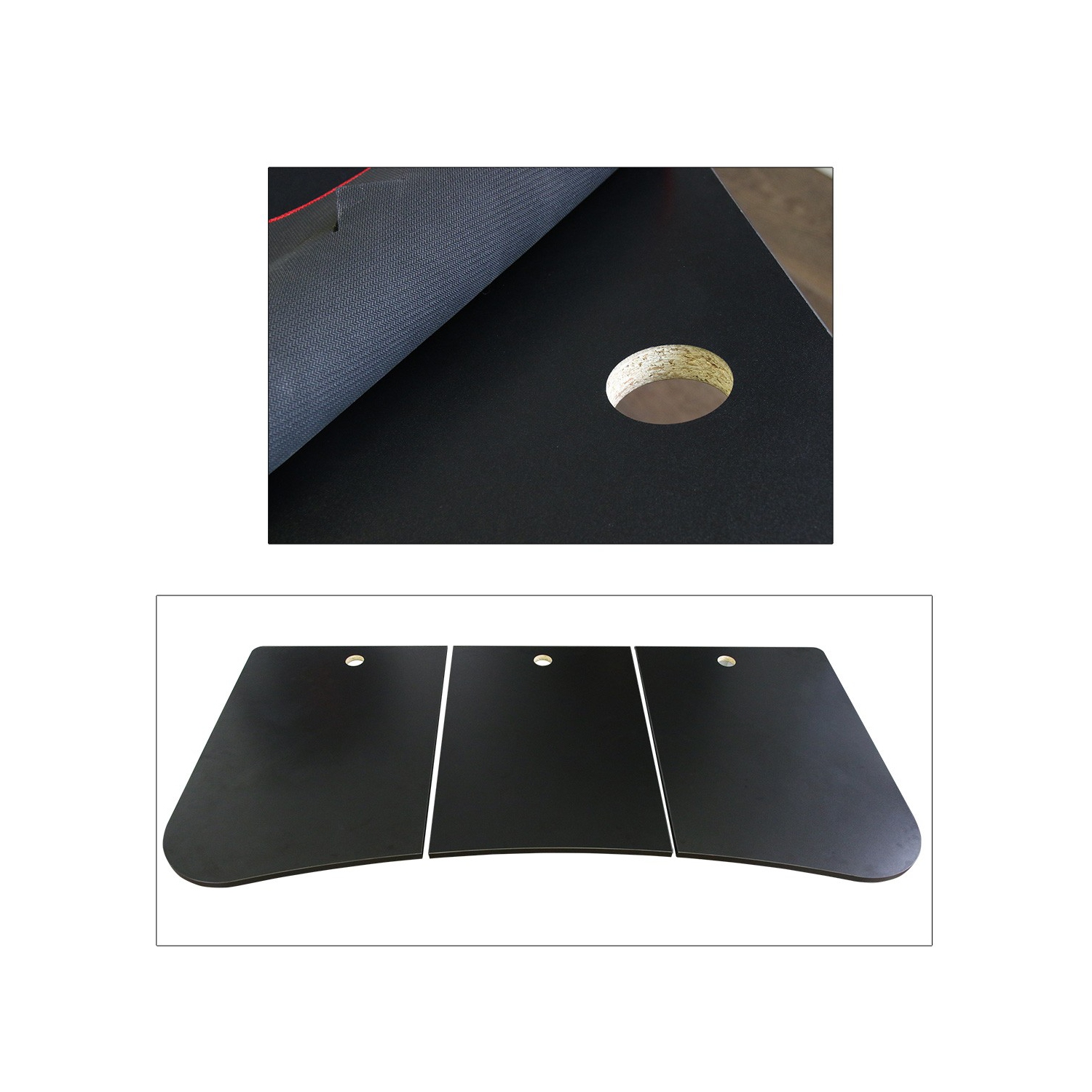 Boost Industries FS-MC63 Floor Standing Manual Height Adjustable Gaming/PC Desk