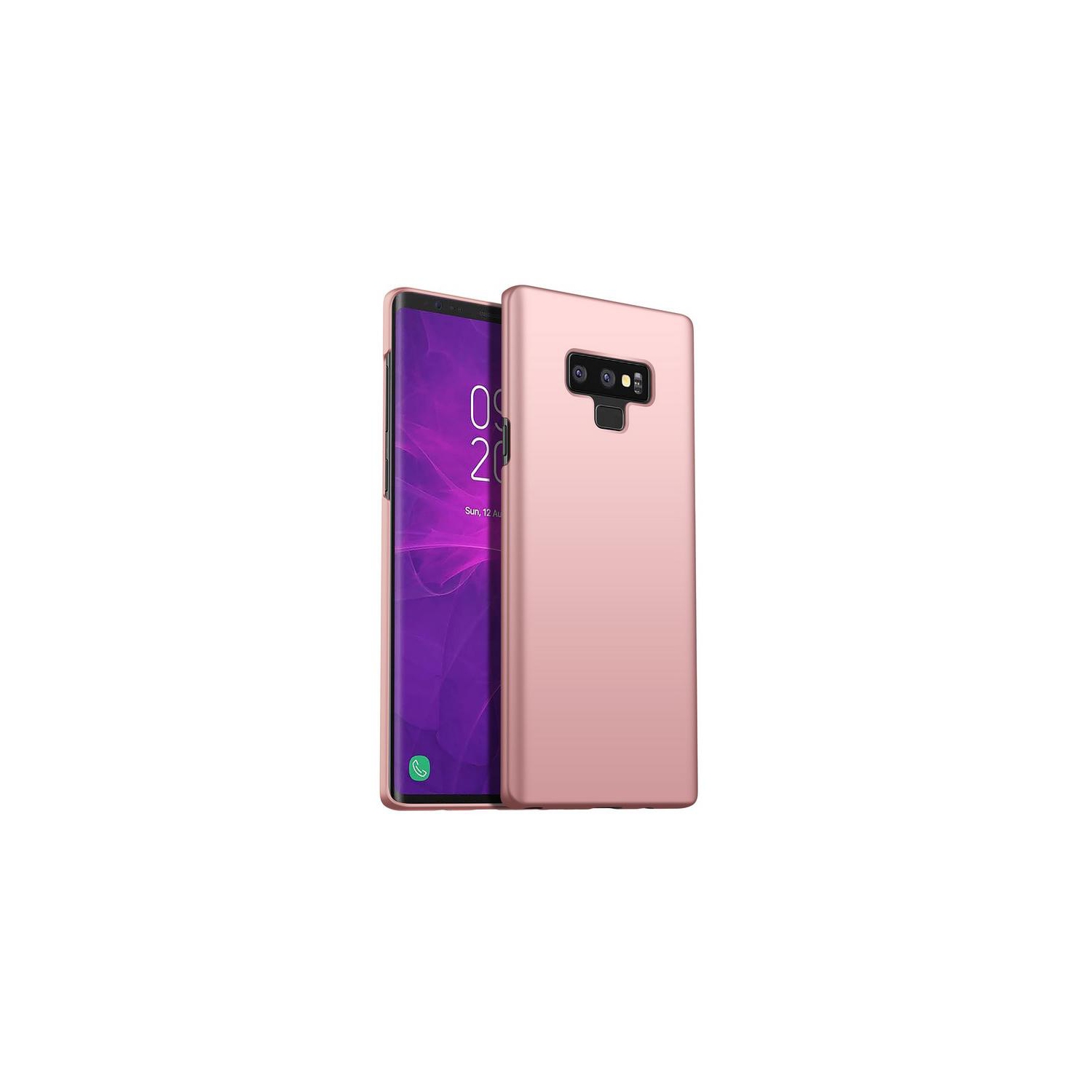 PANDACO Hard Shell Rose Gold Case for Samsung Galaxy Note 9