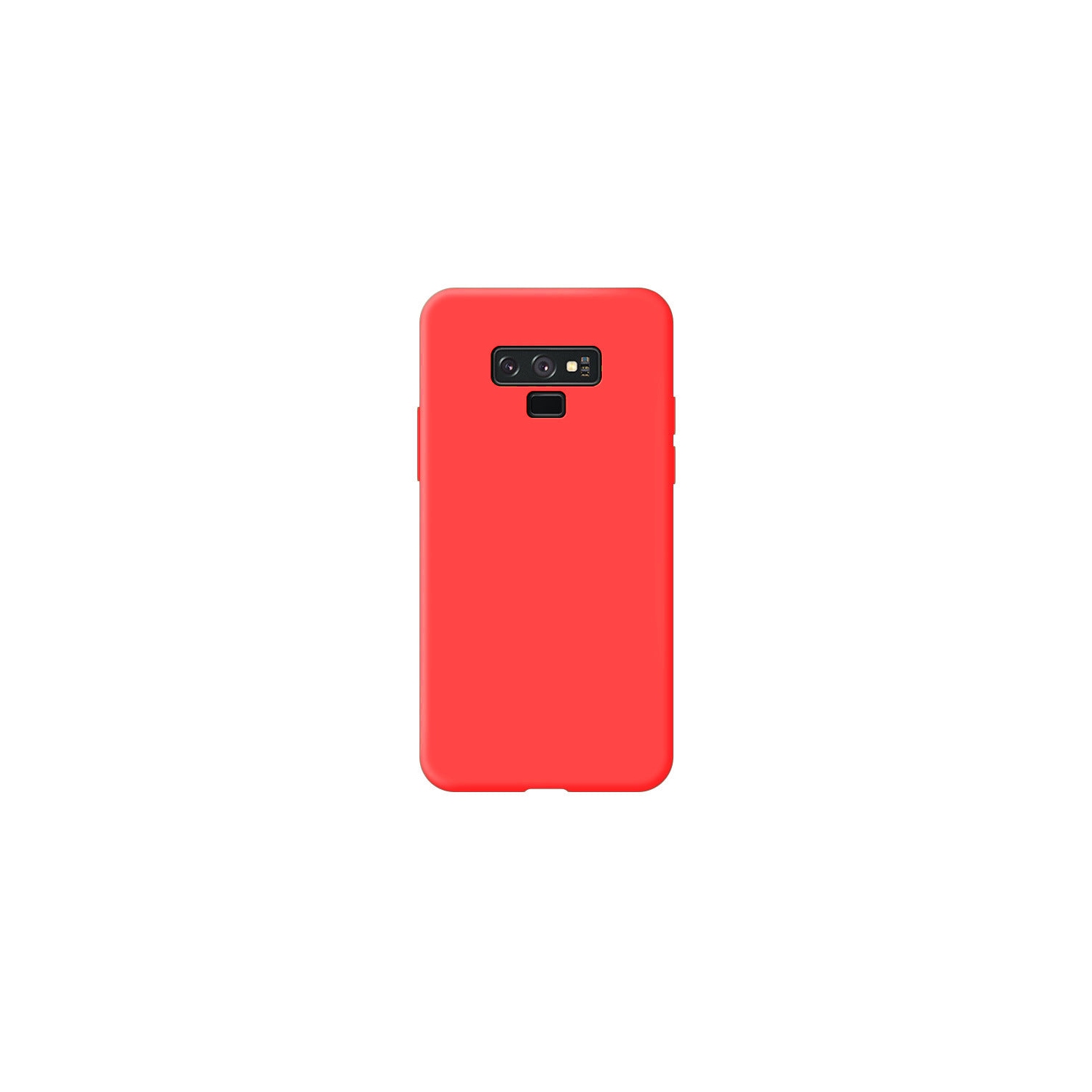PANDACO Soft Shell Matte Red Case for Samsung Galaxy Note 9