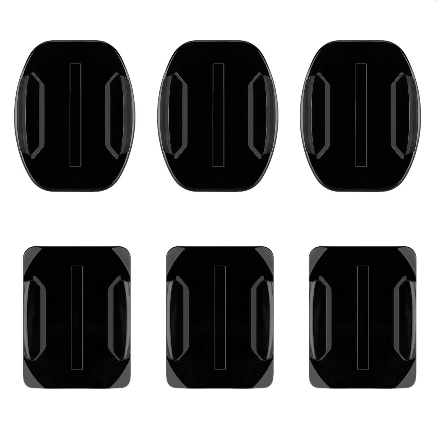 Les supports plats 3 d’Ultimaxx et les 3 supports incurvés avec coussins adhésifs recto verso de 3 m sont utilisés avec les casques, les vélos, les