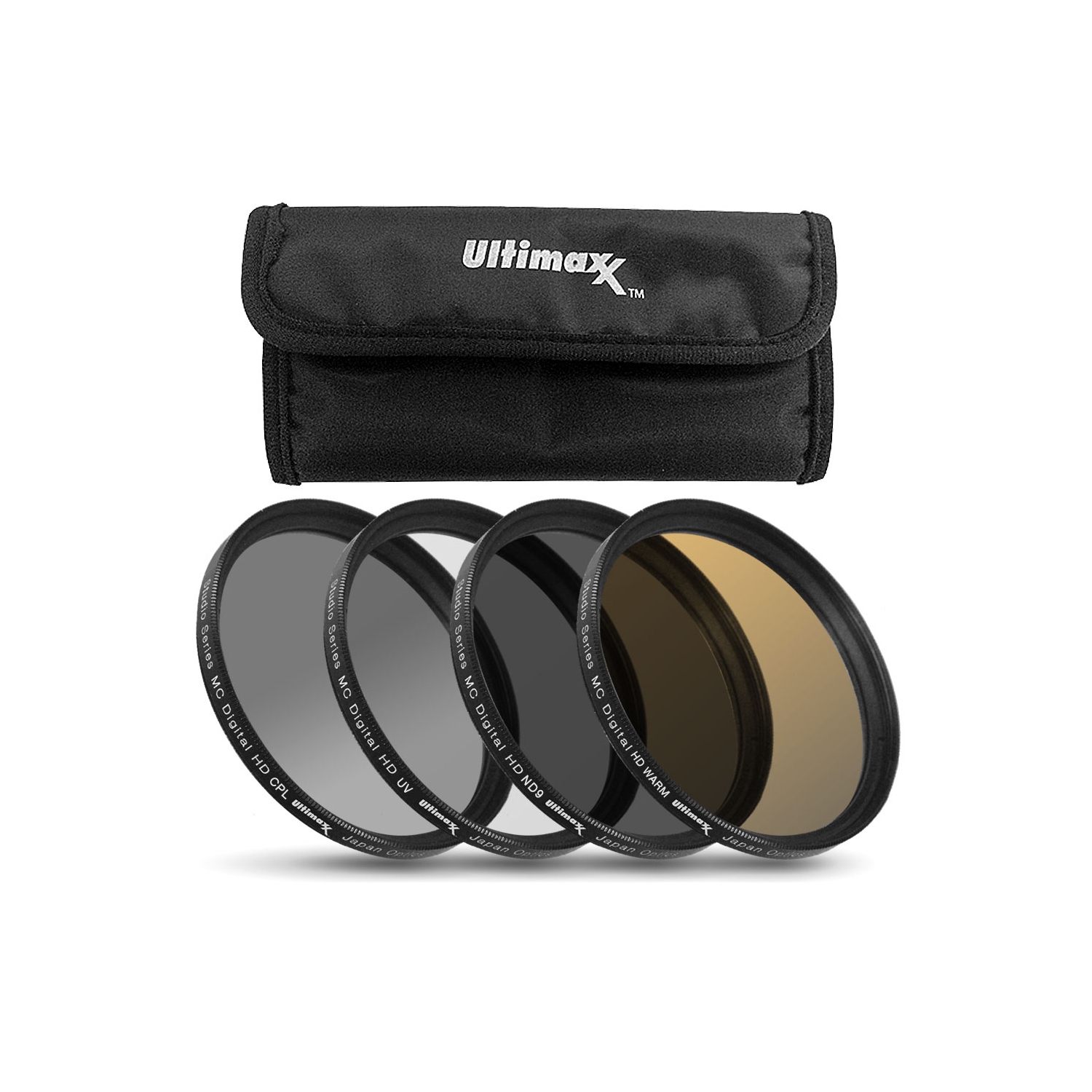 Ensemble de 4 filtres multicouches 95 mm d’Ultimaxx