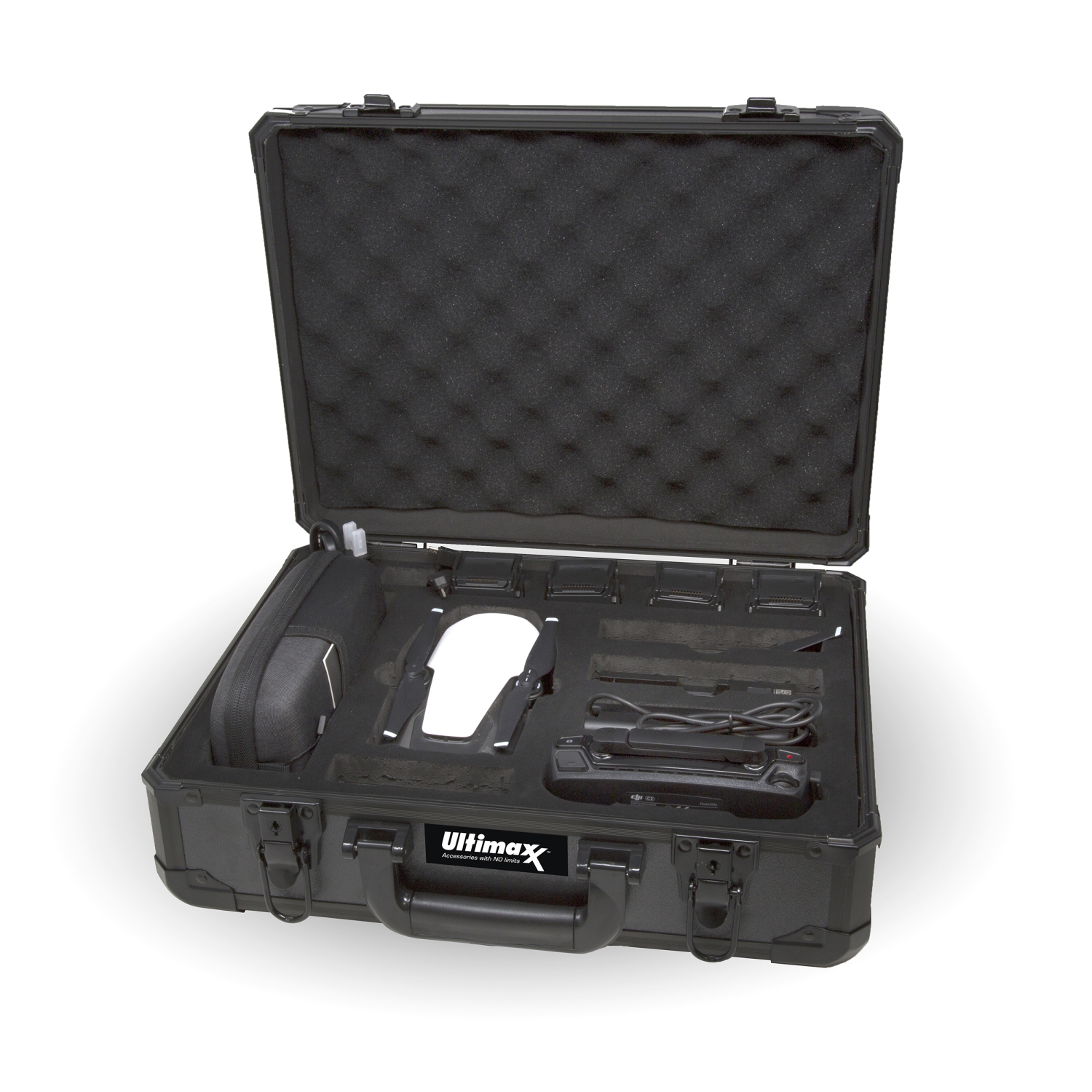 Ultimaxx Lightweight Aluminum Water Resistant Travel Carry Case For DJI MAvic Air