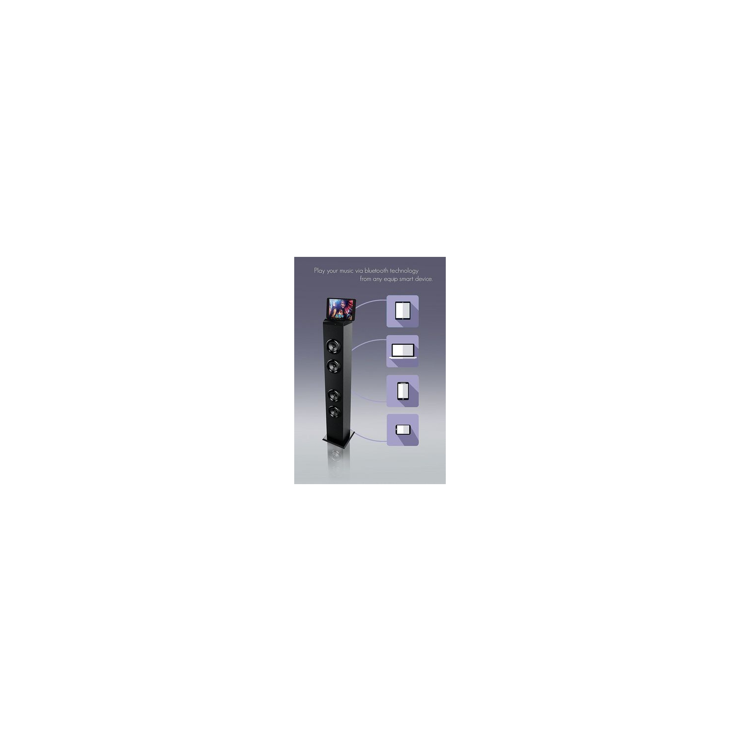 westinghouse bluetooth tower speaker