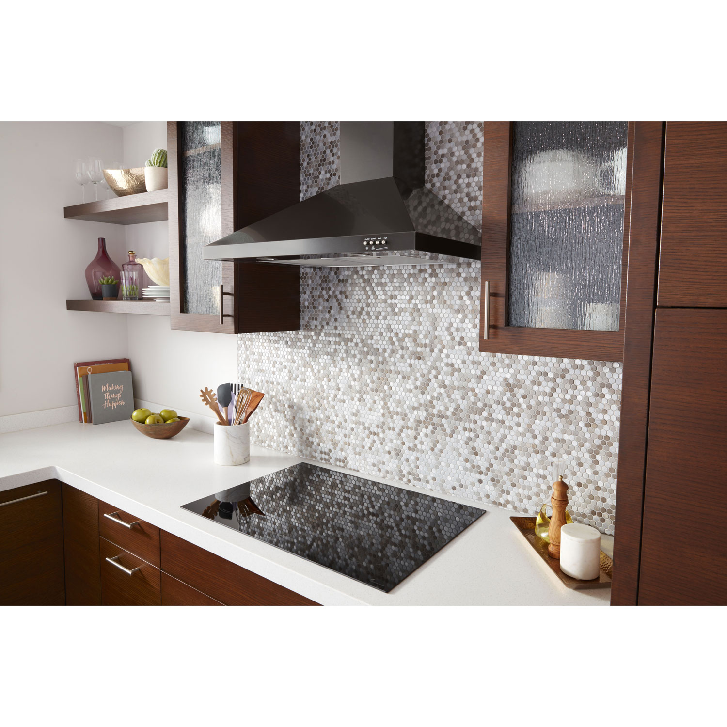 Hotte murale de 36 po de Whirlpool - Acier inoxydable noir