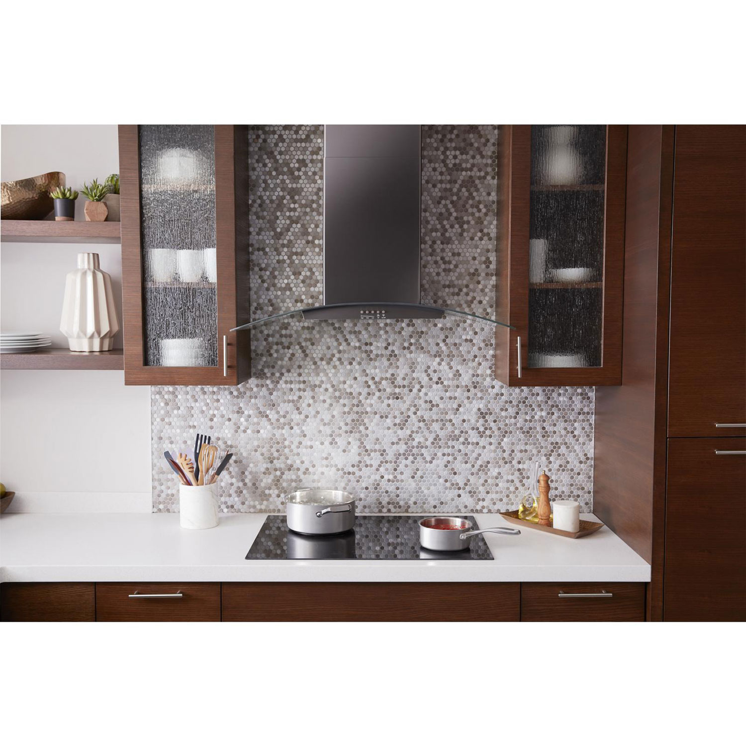 Hotte murale de 30 po de Whirlpool - Acier inoxydable noir