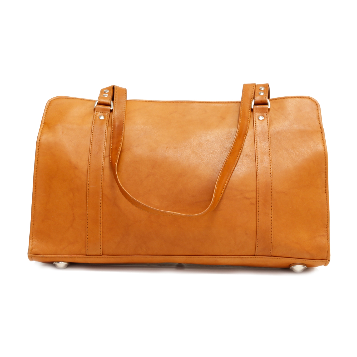 Ashlin Carlton 15"" Leather Business Case - Brown