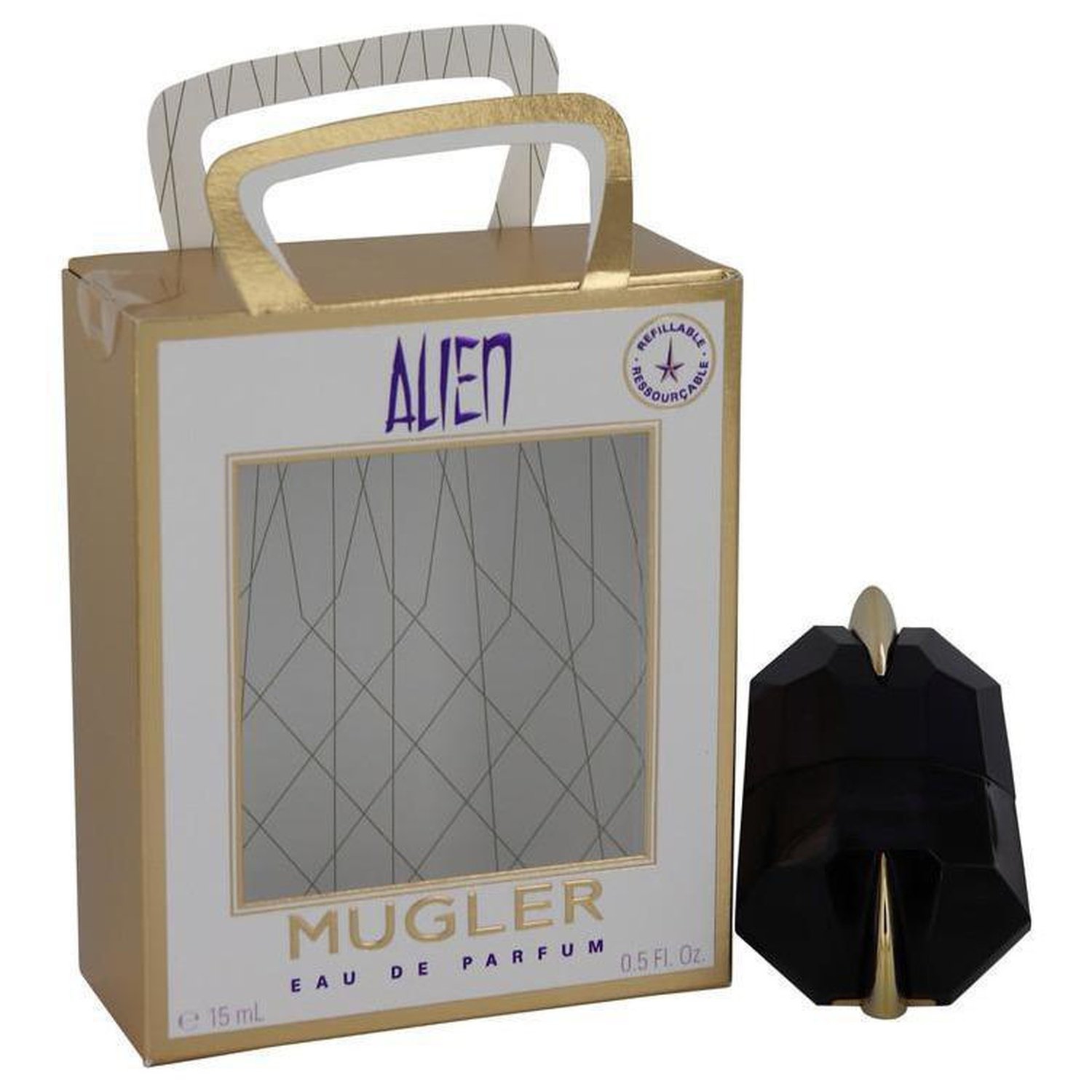 Alien by Thierry Mugler Eau De Parfum Spray Refillable 0.5 oz