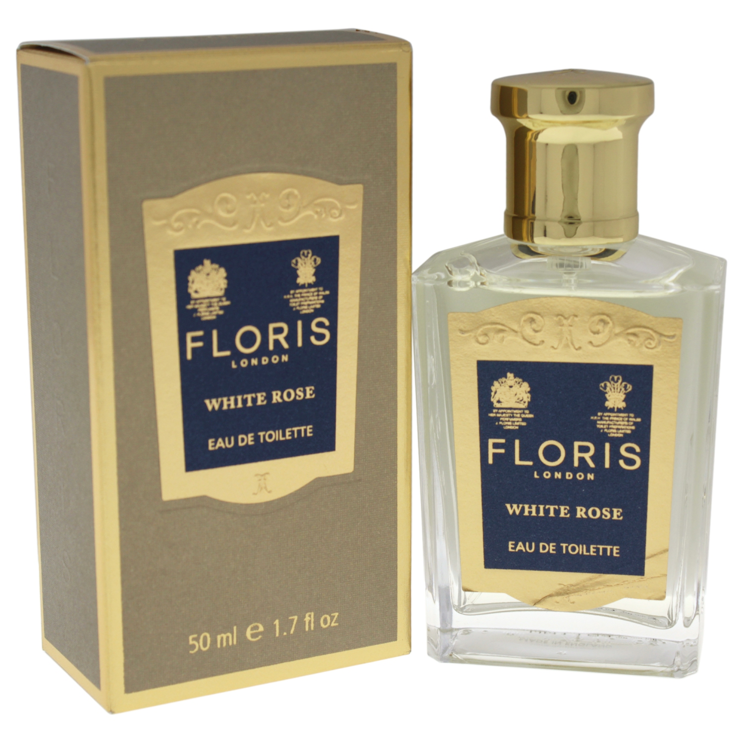 White Rose by Floris London for Women - 1.7 oz EDT Spray