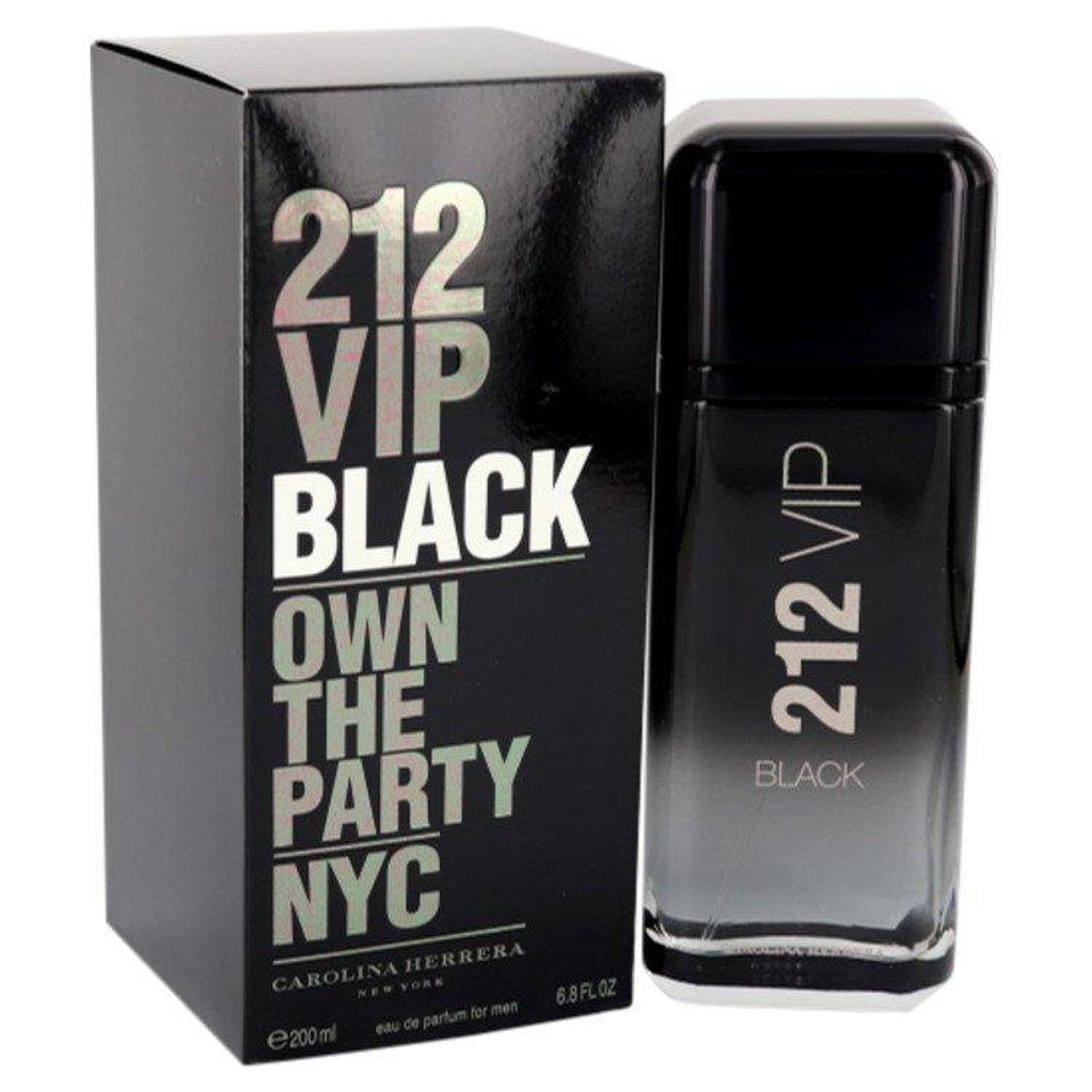 212 VIP Black by Carolina Herrera Eau De Parfum Spray (Men) 6.8 oz