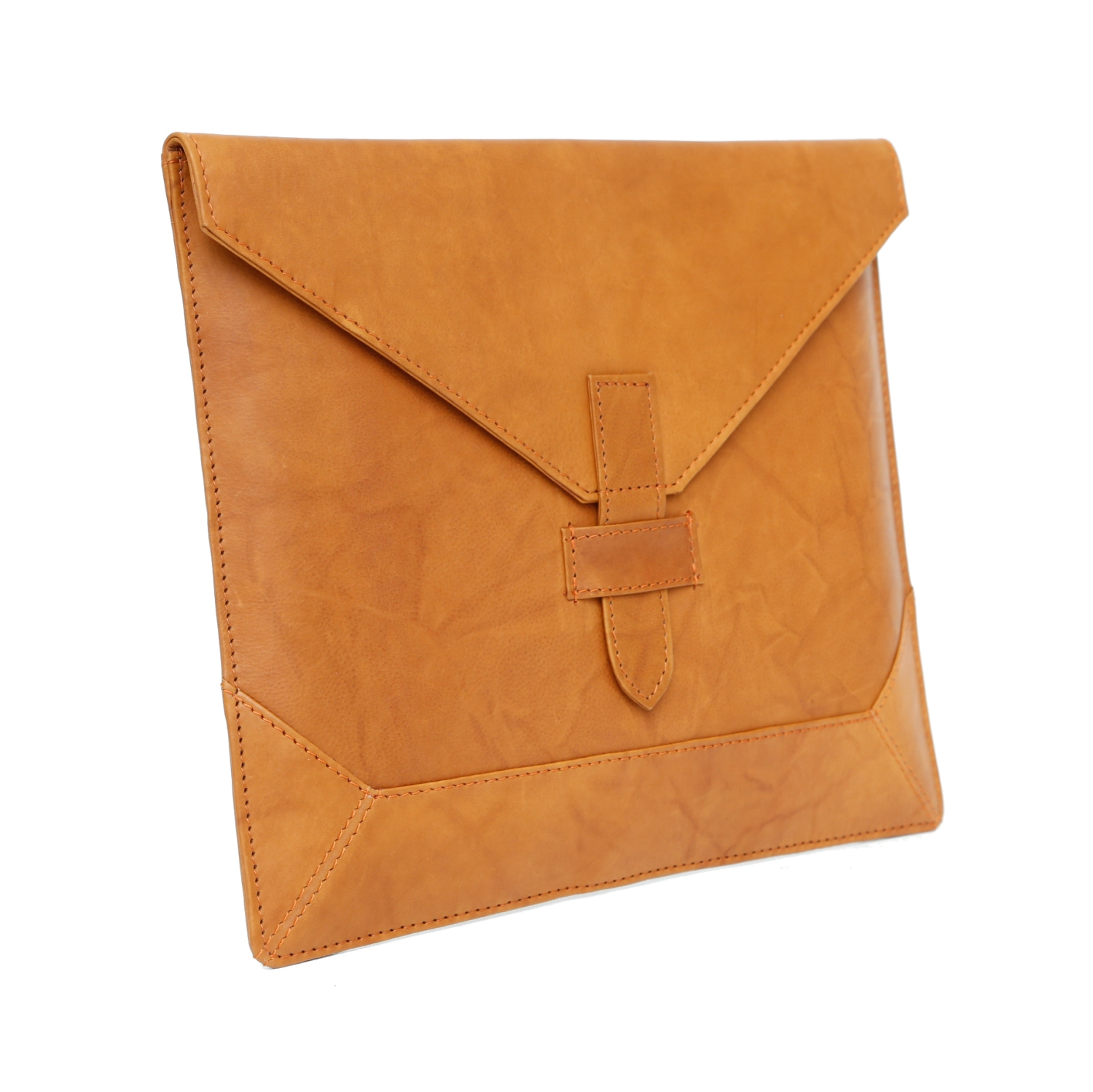 Ashlin 10" Leather Envelope Tablet Case - Brown
