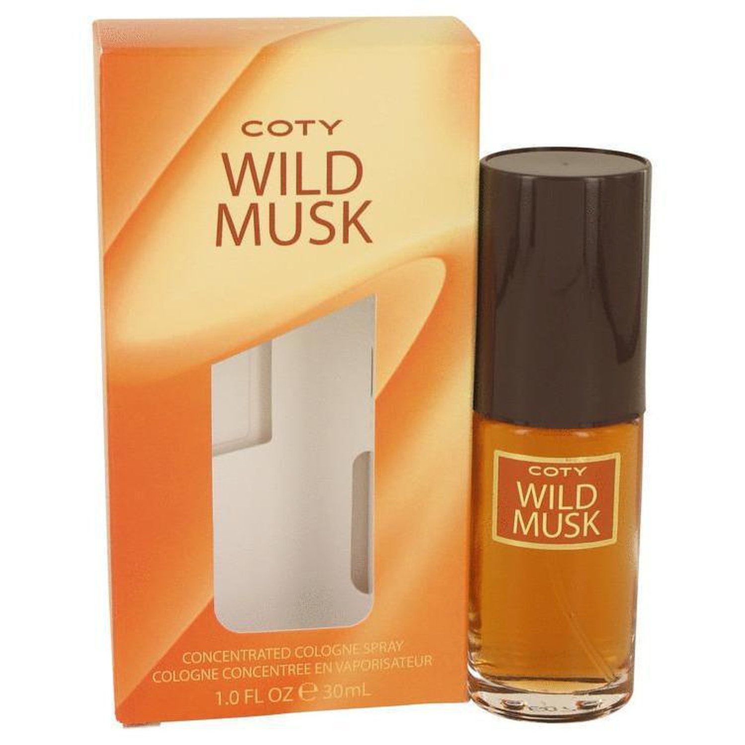 WILD MUSK by Coty Concentrate Cologne Spray 1 oz