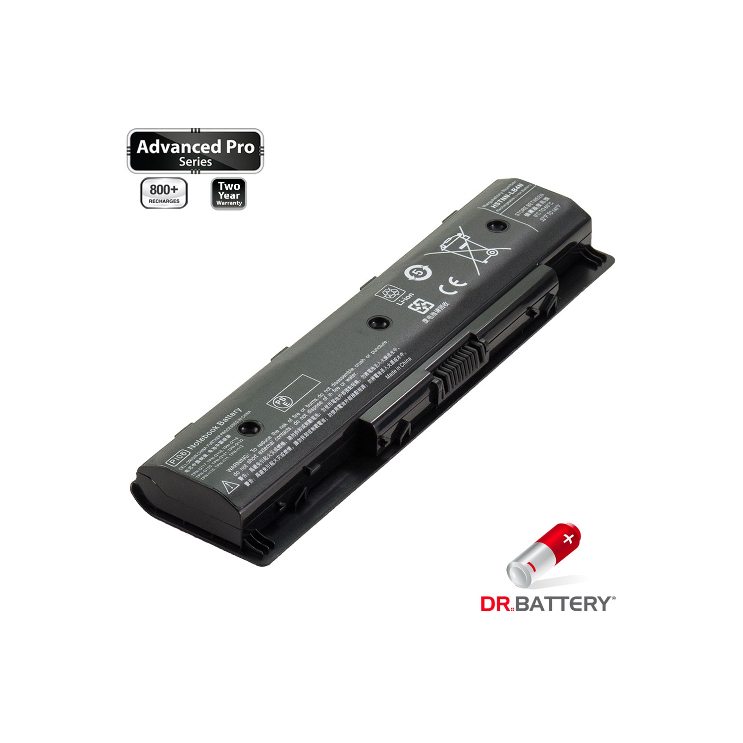 DR. BATTERY - Samsung SDI Cells for HP Pavilion 17-e019dx / 17-e020us / 17-e033ca / TPN-Q120 / TPN-Q121 - Free Shipping