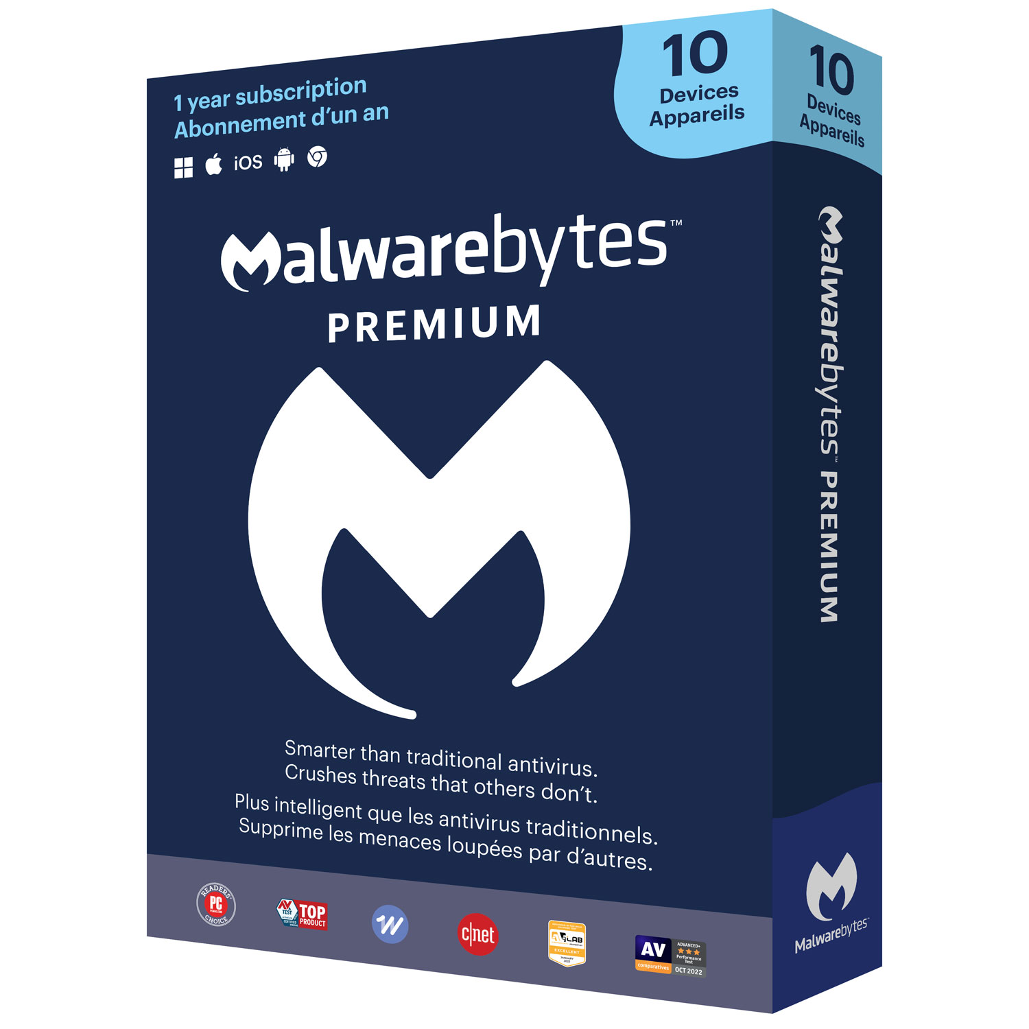 Malwarebytes - 10 Devices - 1 Year