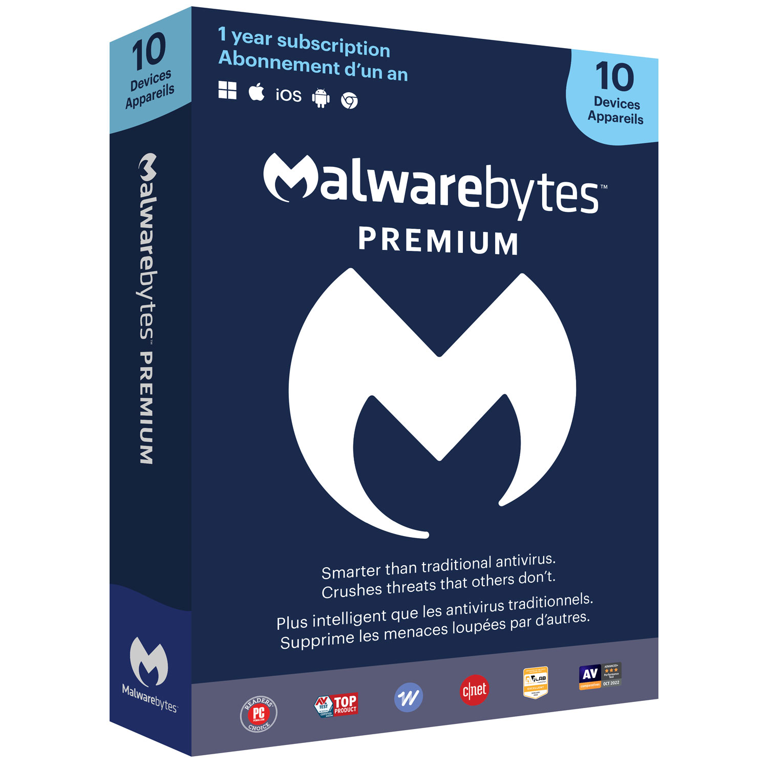 Malwarebytes - 10 Devices - 1 Year