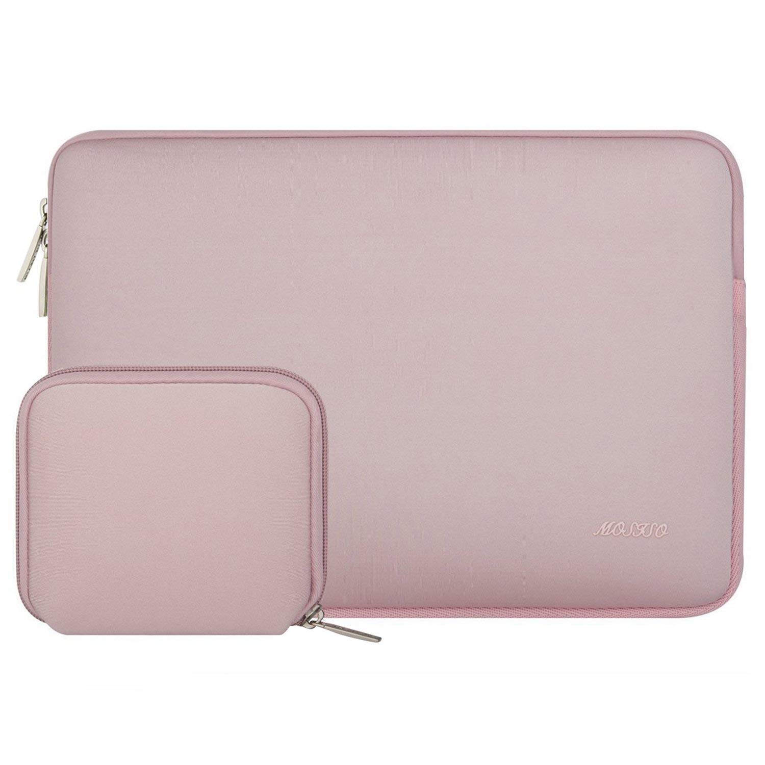 Water Repellent Lycra Sleeve Bag Cover for 13-13.3 Inch Laptop with Small Case for MacBook Charger