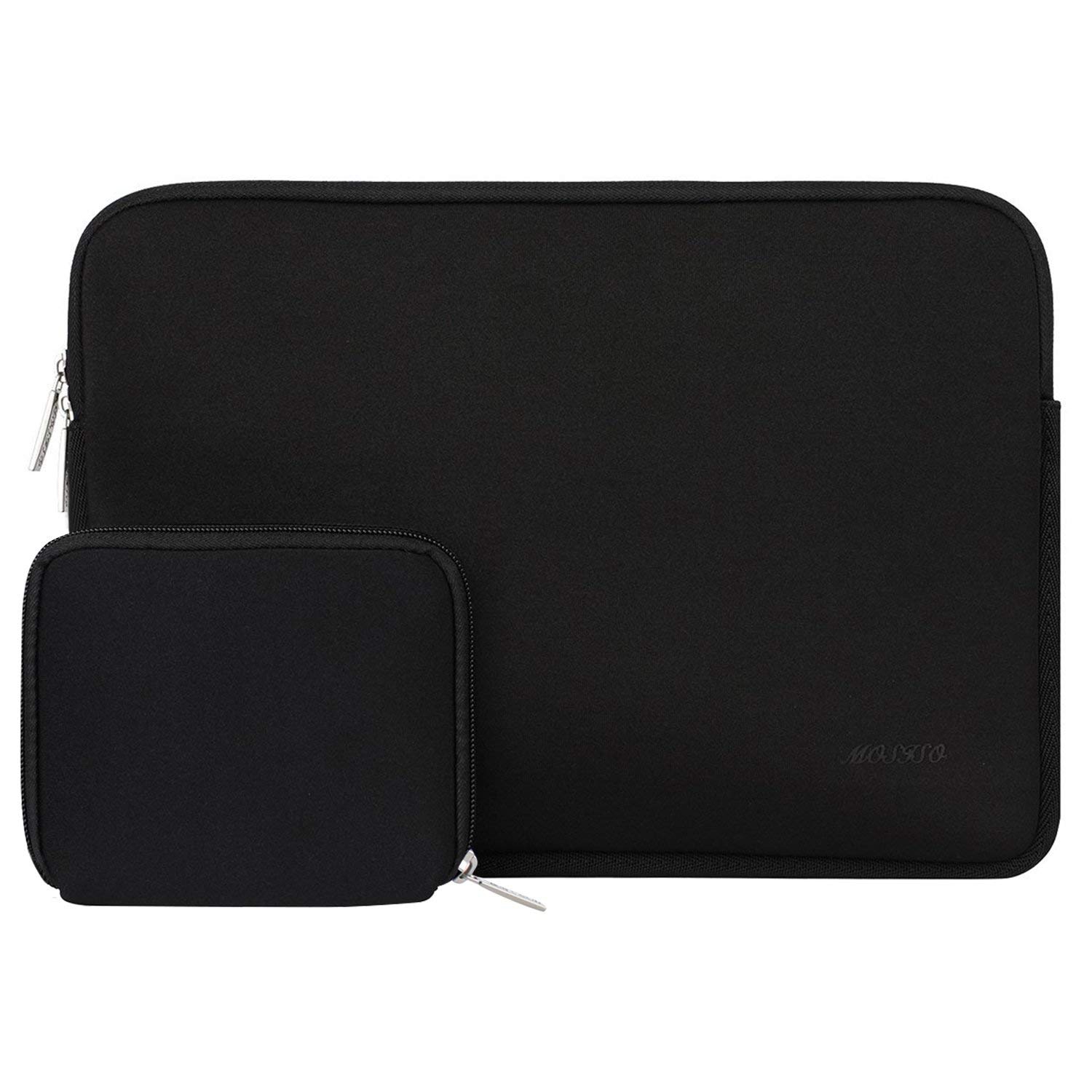 Water Repellent Lycra Sleeve Bag Cover for 13-13.3 Inch Laptop with Small Case for MacBook Charger