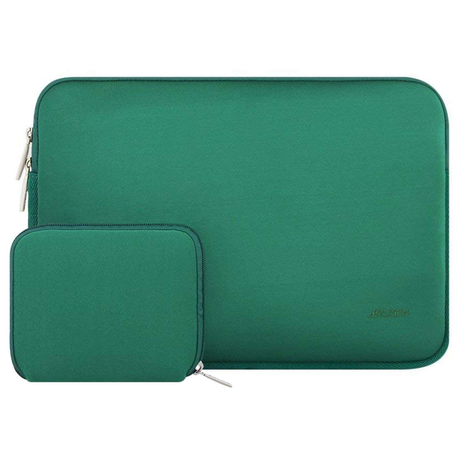 Water Repellent Lycra Sleeve Bag Cover for 13-13.3 Inch Laptop with Small Case for MacBook Charger