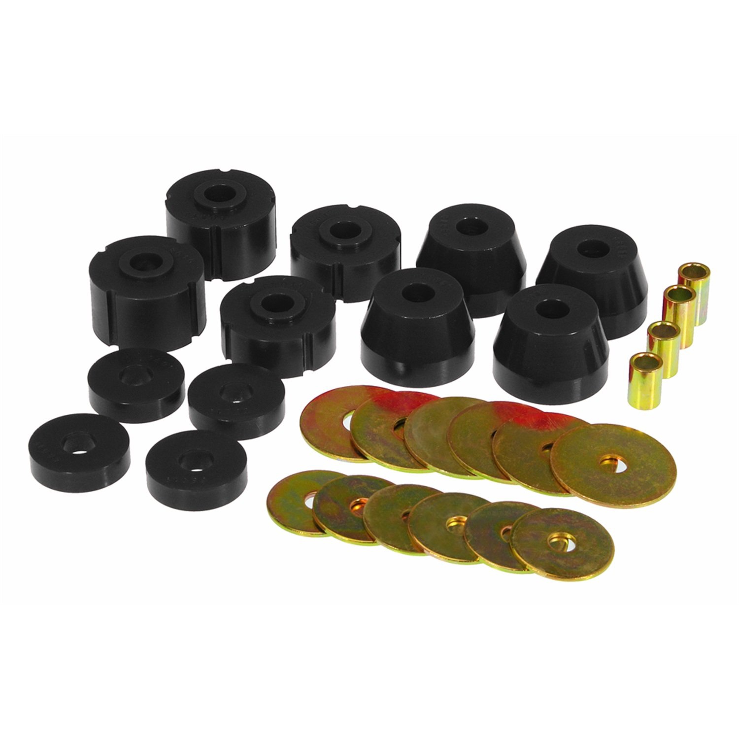 Prothane 4-102-BL Black Body Mount Kit