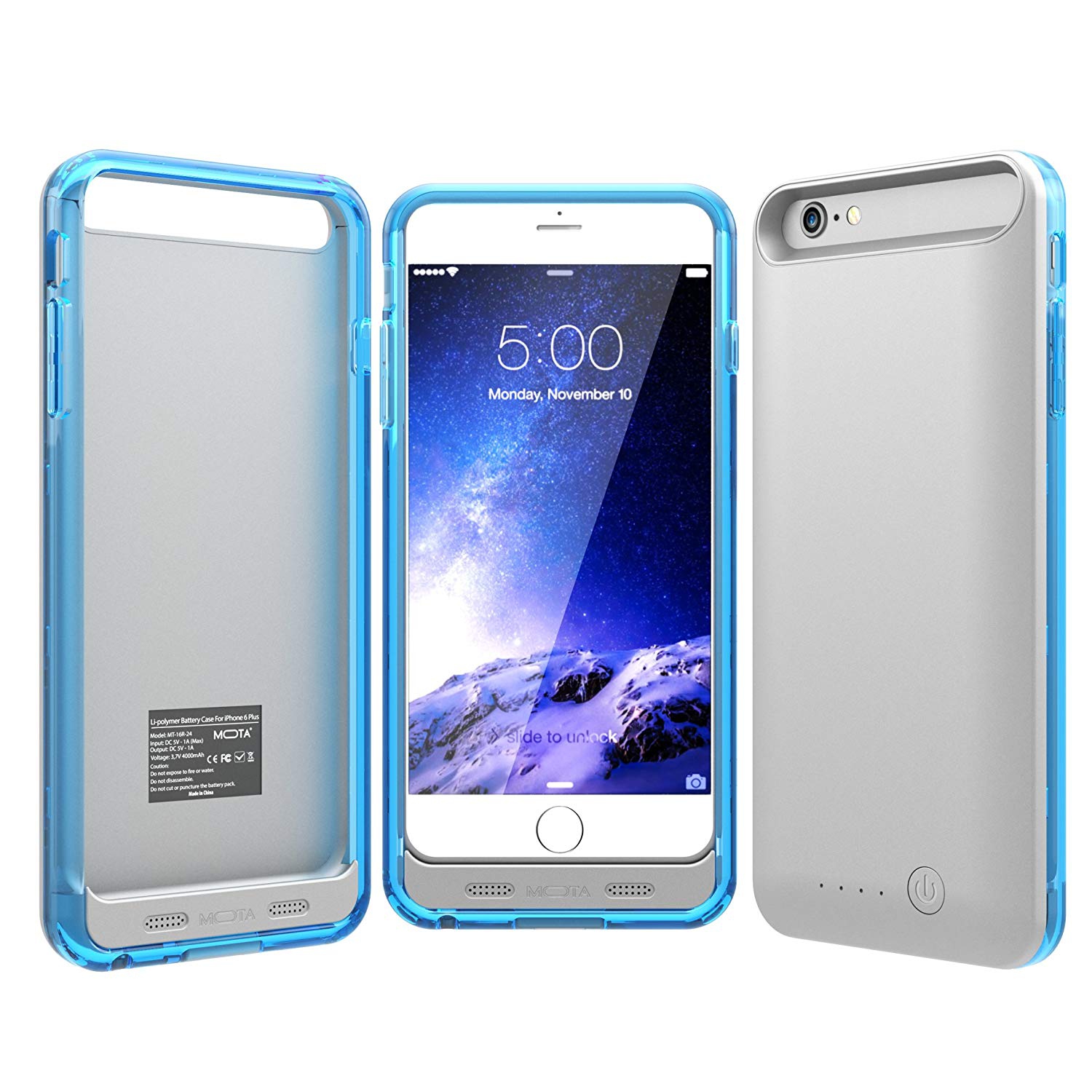 Mota Tamo Extended Battery Case 4000 mAh for iPhone 6 Plus/6S Plus