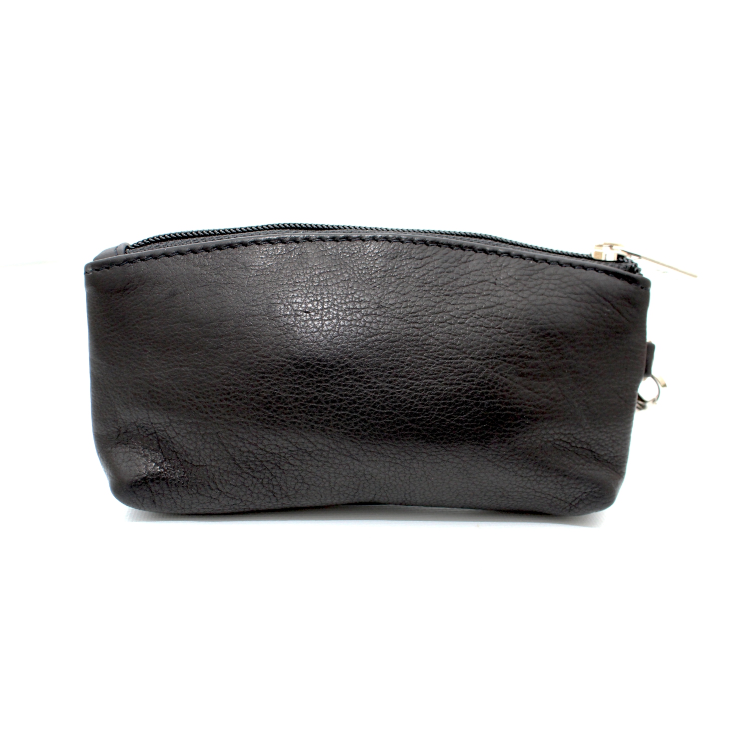 Sac à main en cuir avec dragonne Genesia d’Ashlin - Noir