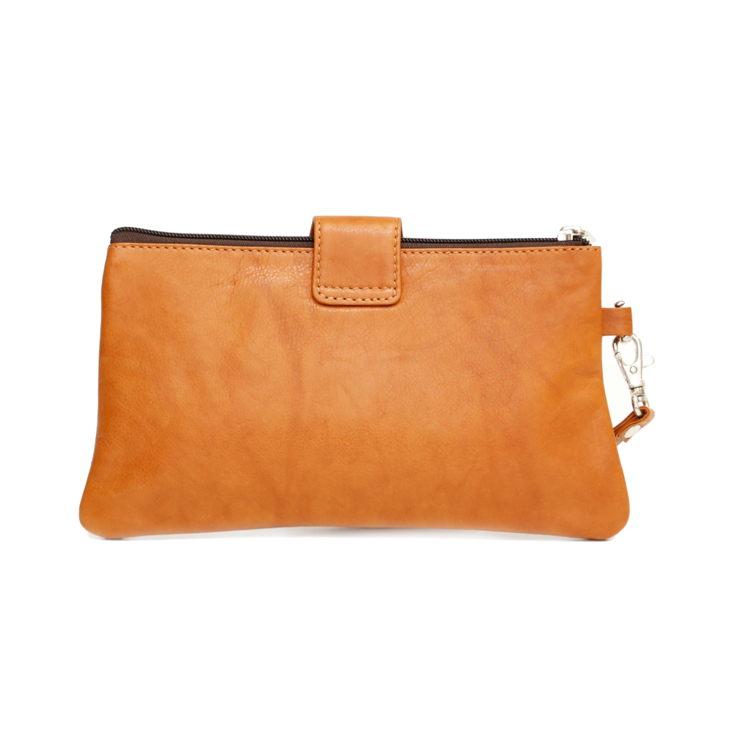 Sac en cuir Britanny d’Ashlin - Brun