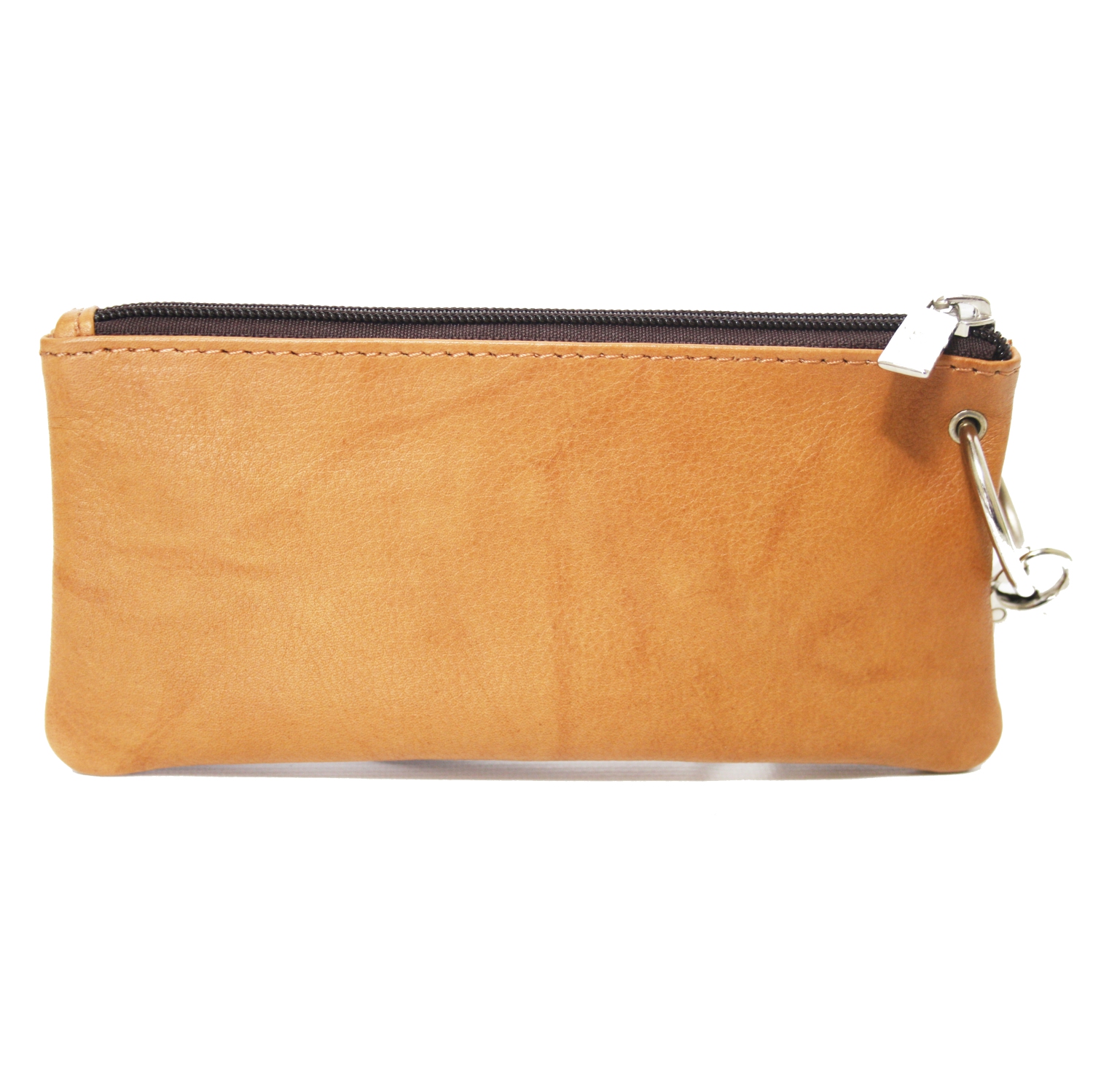 Étui-portefeuille en cuir avec dragonne Destiny d’Ashlin - Brun