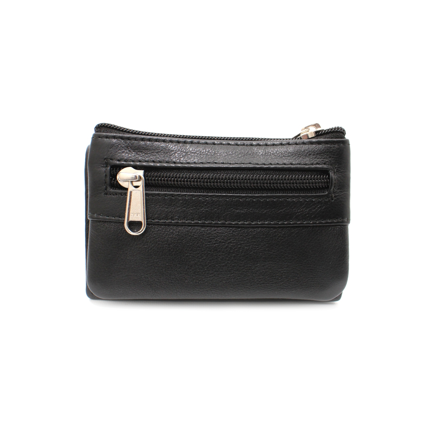 Ashlin Eithne Leather Wallet and Change Purse - Black