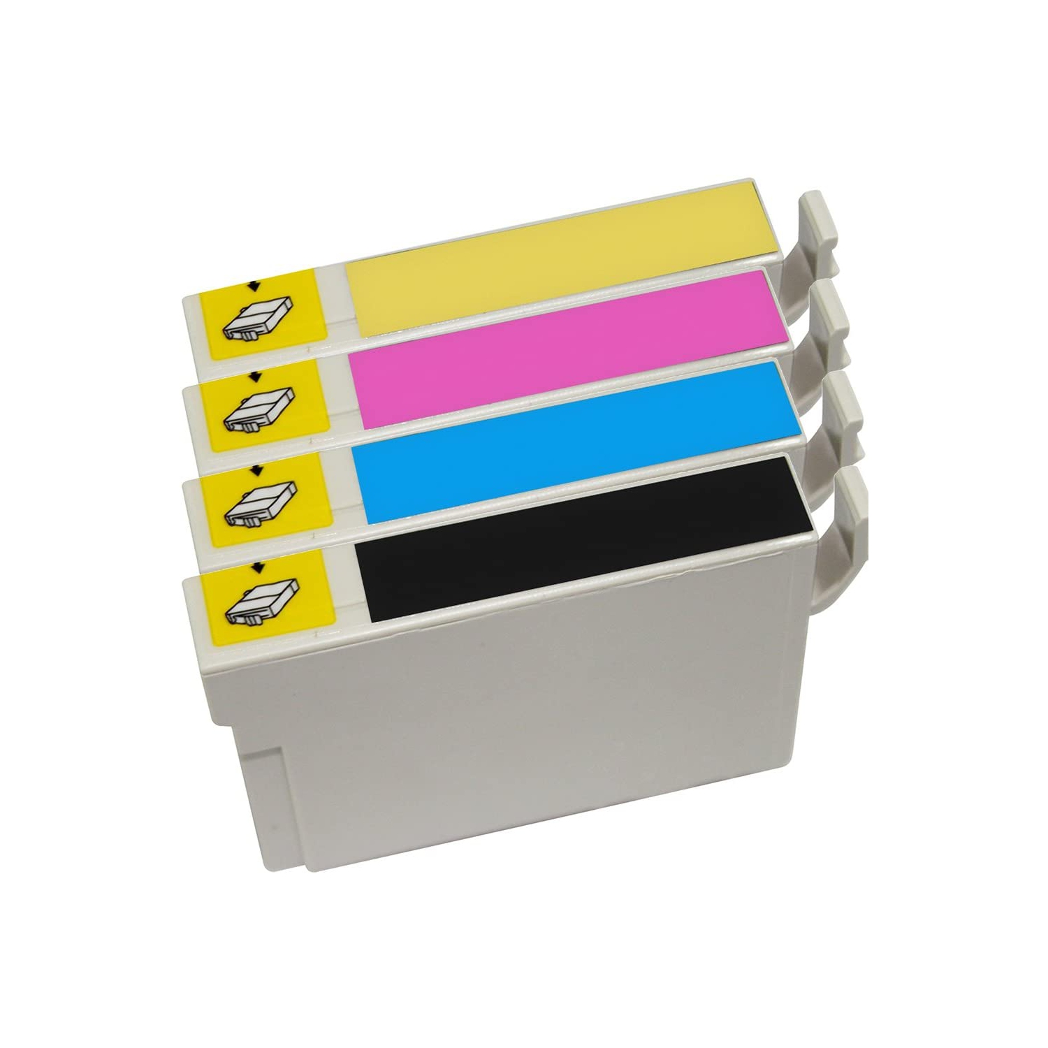 1 Set of 4 Inkfirst® Compatible 126 Ink Cartridges Replacement for Epson 126 High Capacity Stylus NX330 NX430 WorkForce 435