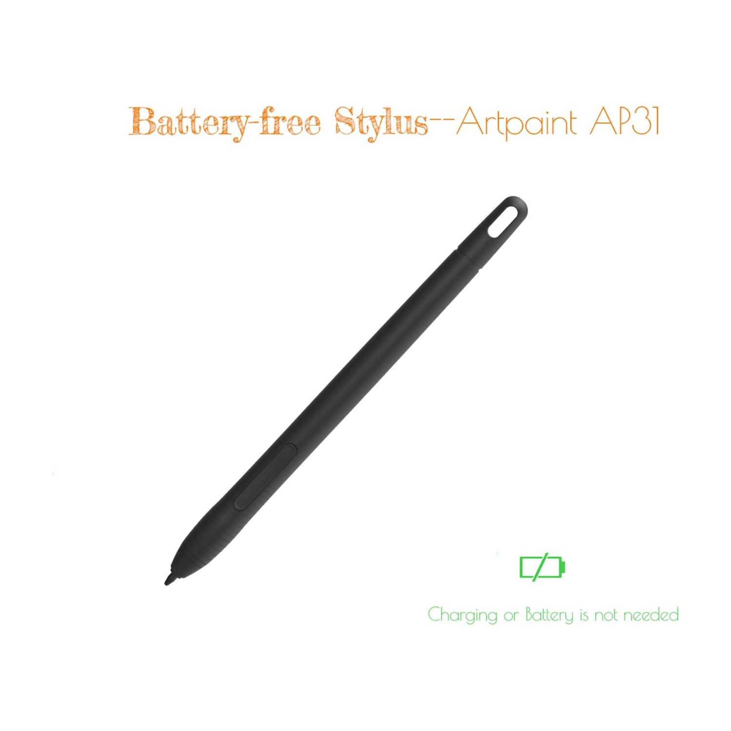 10 x 6.25 Inches 8192 Level Pressure Graphic Drawing Pen Tablet with Battery-Free Stylus - M10K 2018 Version
