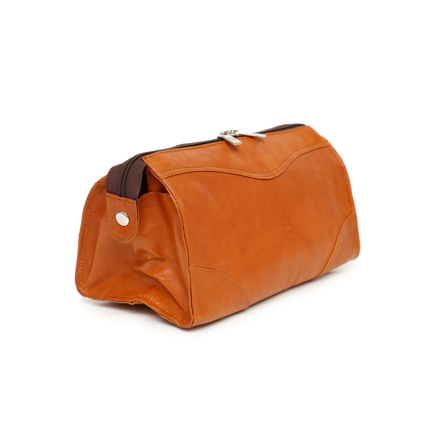 Ashlin Carnegie Leather Shaving Kit - Medium Brown