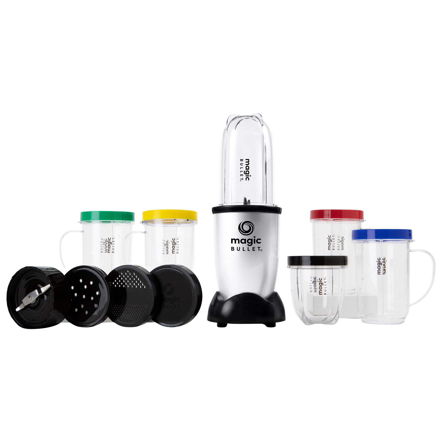 Magic Bullet Kitchen Express Personal Blender and Mini Food Processor  MB50200 Silver MB50200 - Best Buy