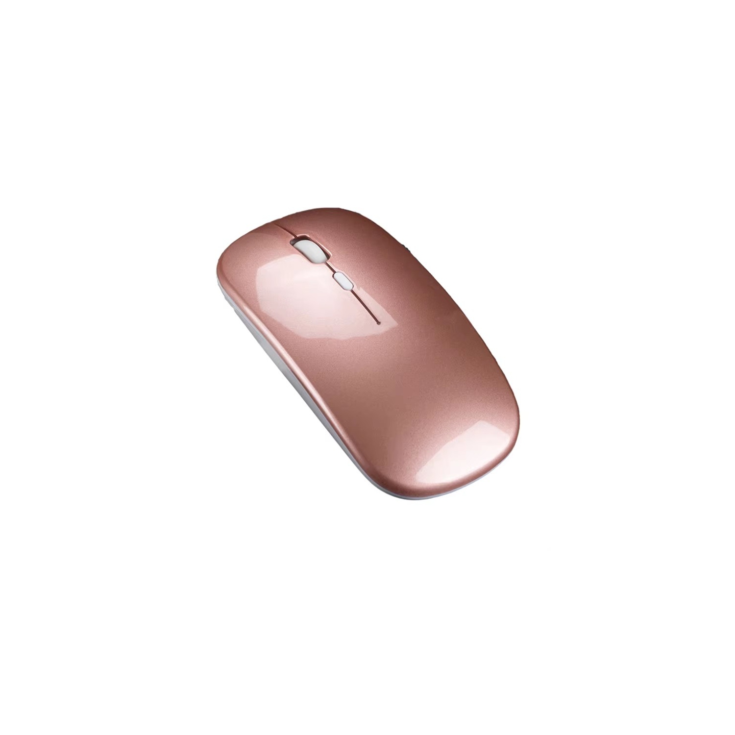 Wireless Rechargeable Silent Ergonomic Mouse Slim Dual Model Bluetooth & USB 2.4G for PC Laptop iMac Mac Pro, Desktop Computer, Chromebook, iPhone