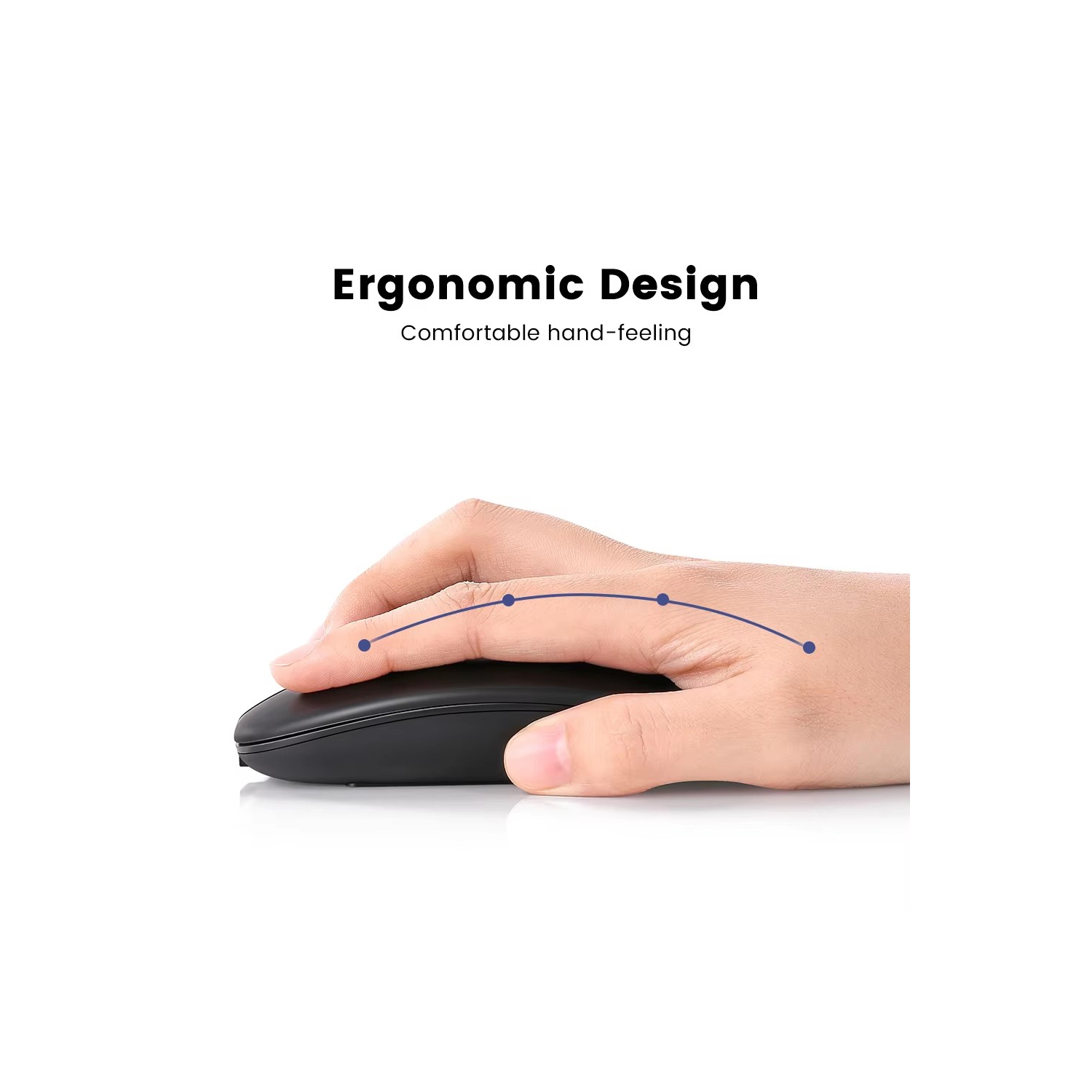 Souris ergonomique silencieuse et rechargeable sans fil, deux modèles Bluetooth et USB 2,4 G pour portable iMac Mac Pro, ordinateur de bureau,