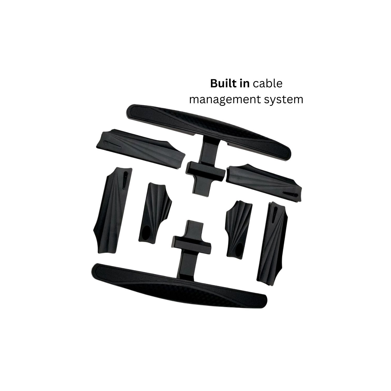 TEXONIC Support mural pour téléviseur à mouvement complet de 40 "à 75" | Profil mince