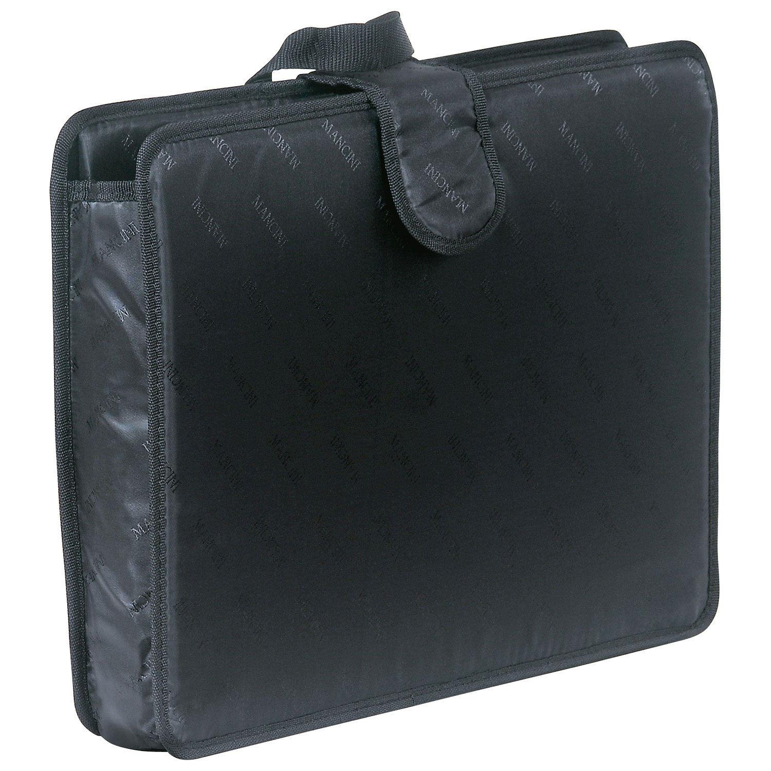 Mancini 90469-Bk Wheeled Catalog Case Black International Carry-On 