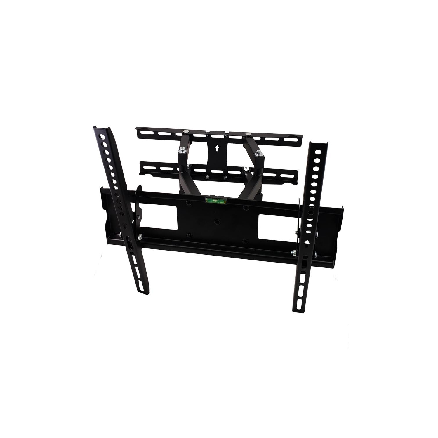 GlobalTone Full Motion TV Wall Mount for Flat Screen PLASMA LCD LED Television 23" to 60" Dual Swivel Arms