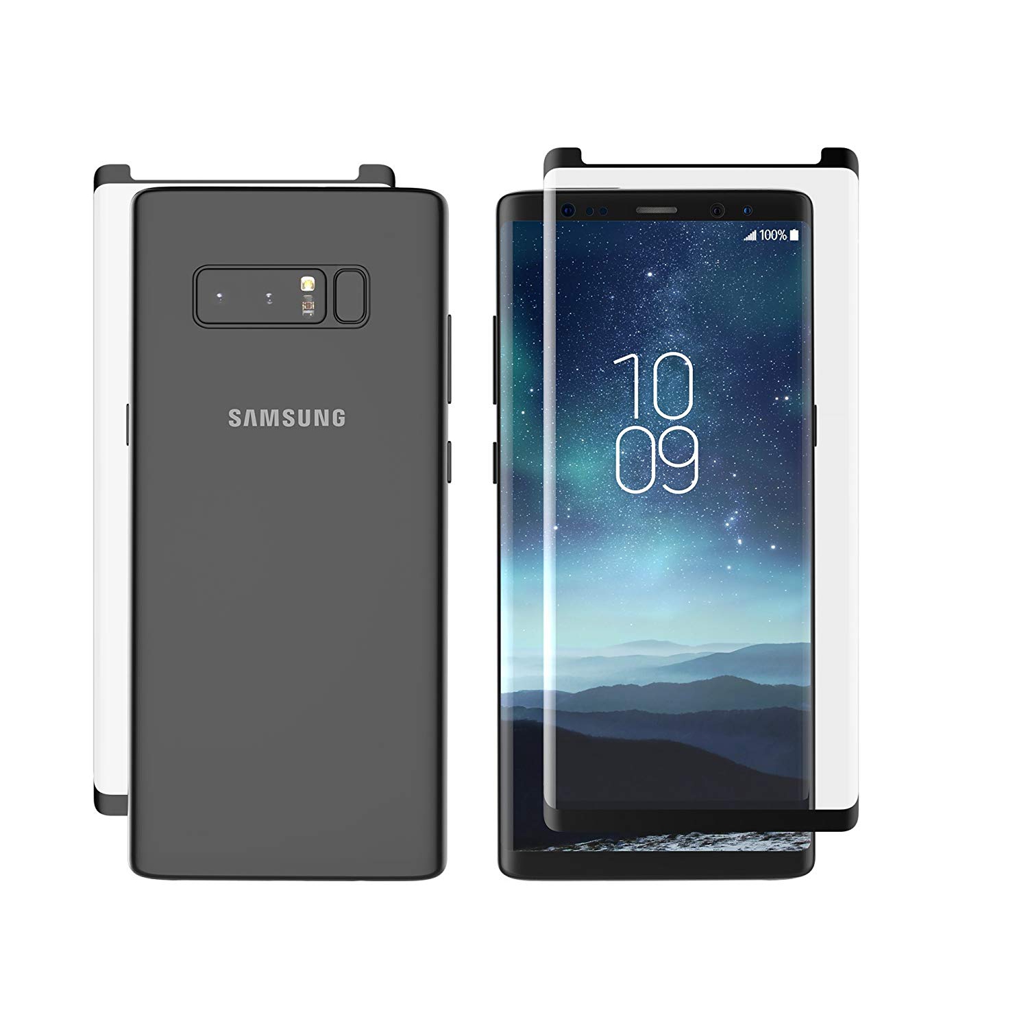 ZAGG Invisible Shield HD Dry Film Screen Protector for The Samsung Note 8