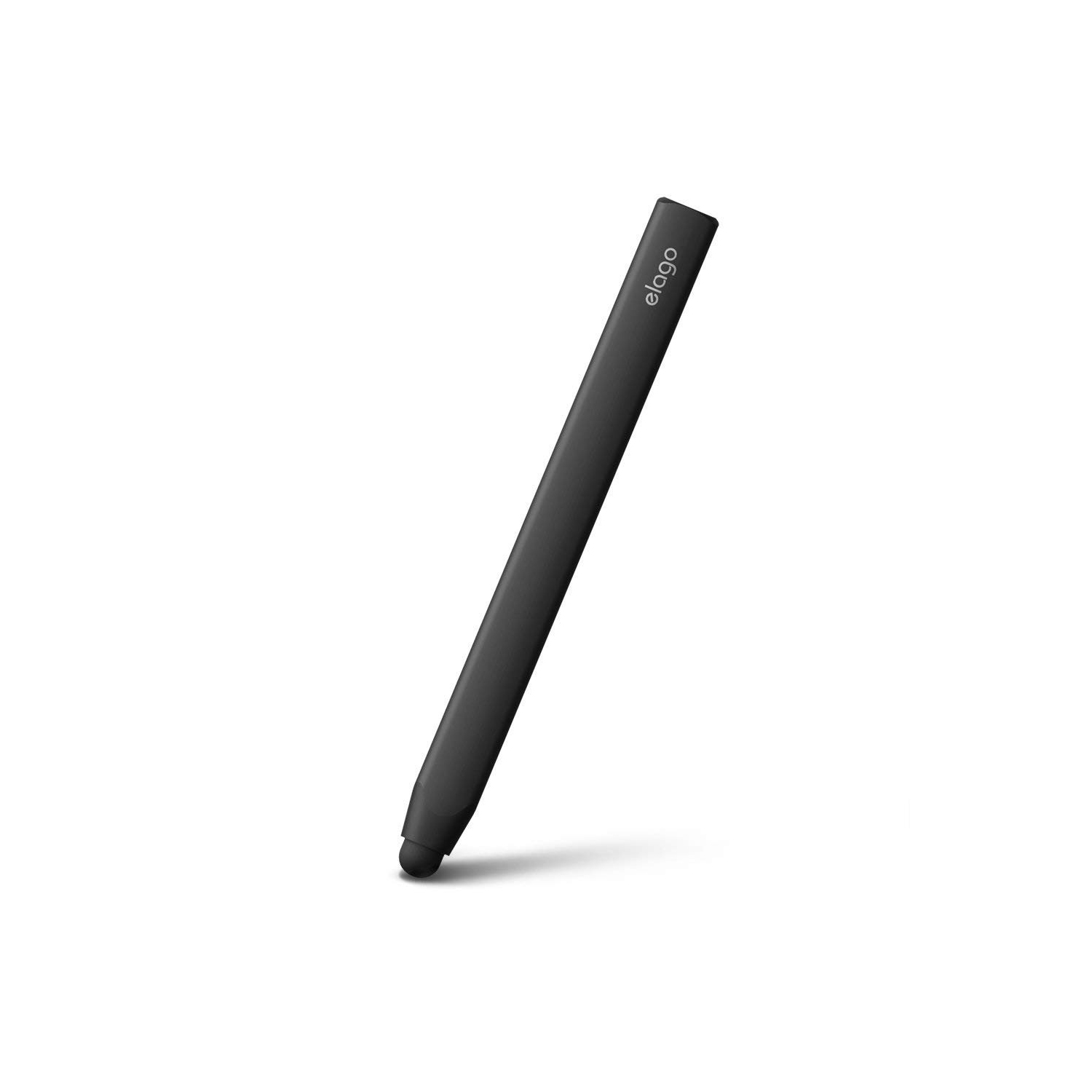 elago Stylus [Grip][Black] - [Premium Aluminum ][Ergonomic Grip][Replaceable Extra Tip Included] - for iPad iPad Pro iPad Mi