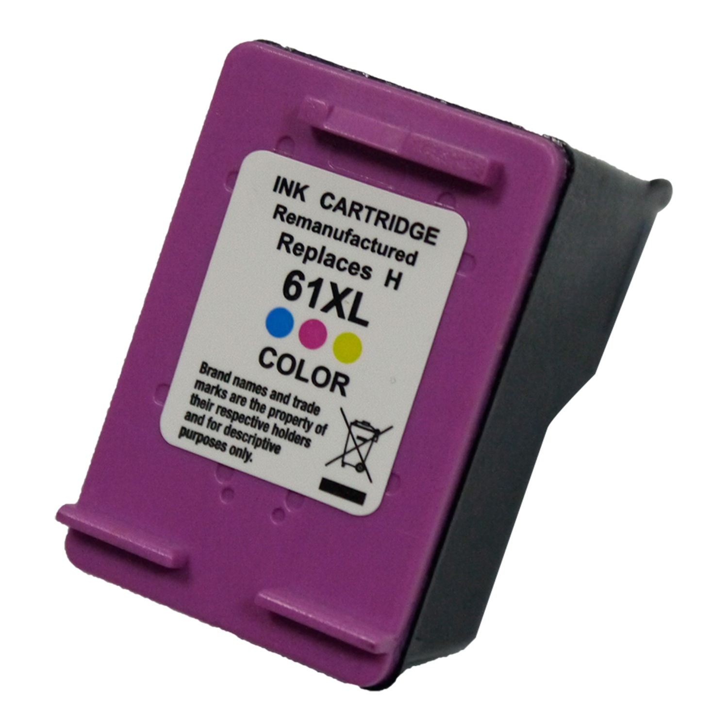NEW SUPERIOR QUALITY! HP 61XL Color Compatible Ink Cartridge - FREE SHIPPING OVER $50!!