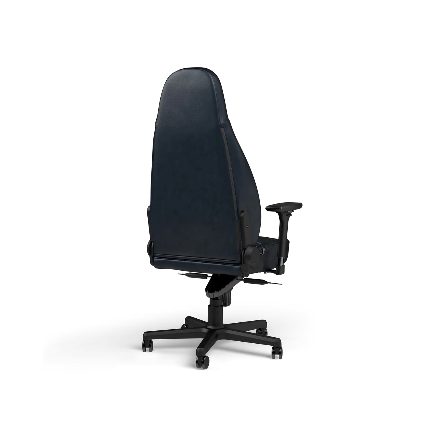 noblechairs ICON Premium Gaming and Office Chair - Superior Ergonomics, Genuine Real Leather Upholstery, Supports up to 150 kg, Midnight Blue/Graphite