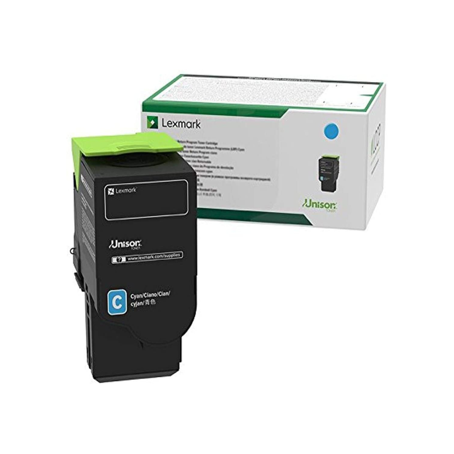 Lexmark C2310C0 Cyan High Yield Return Program Toner Cartridge