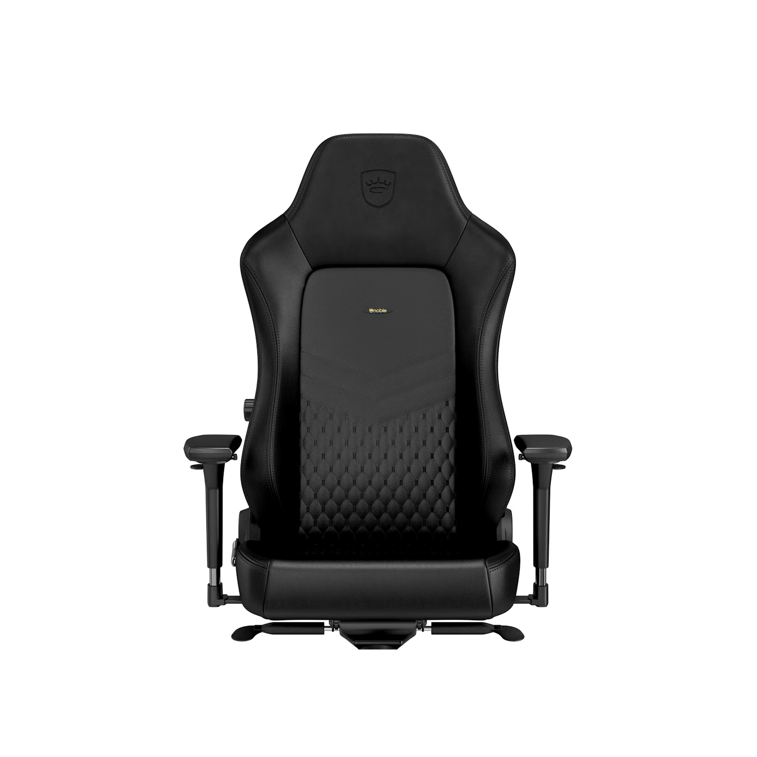 noblechairs HERO Premium Gaming and Office Chair - Superior Ergonomics, Genuine Real Leather Upholstery, Supports up to 150 kg, Black
