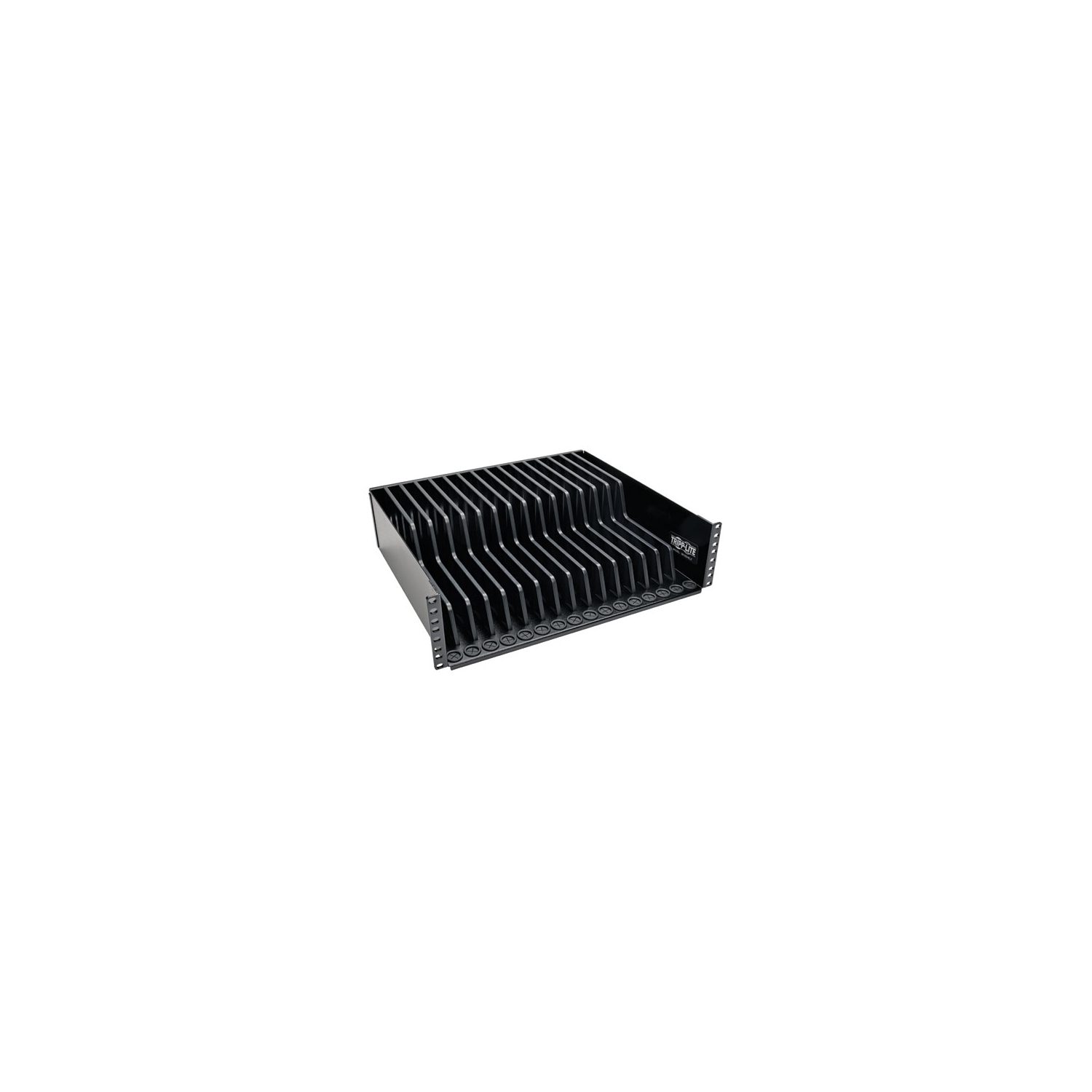 3U Rack-Mount Configurable Storage Shelf for Personal Electronics